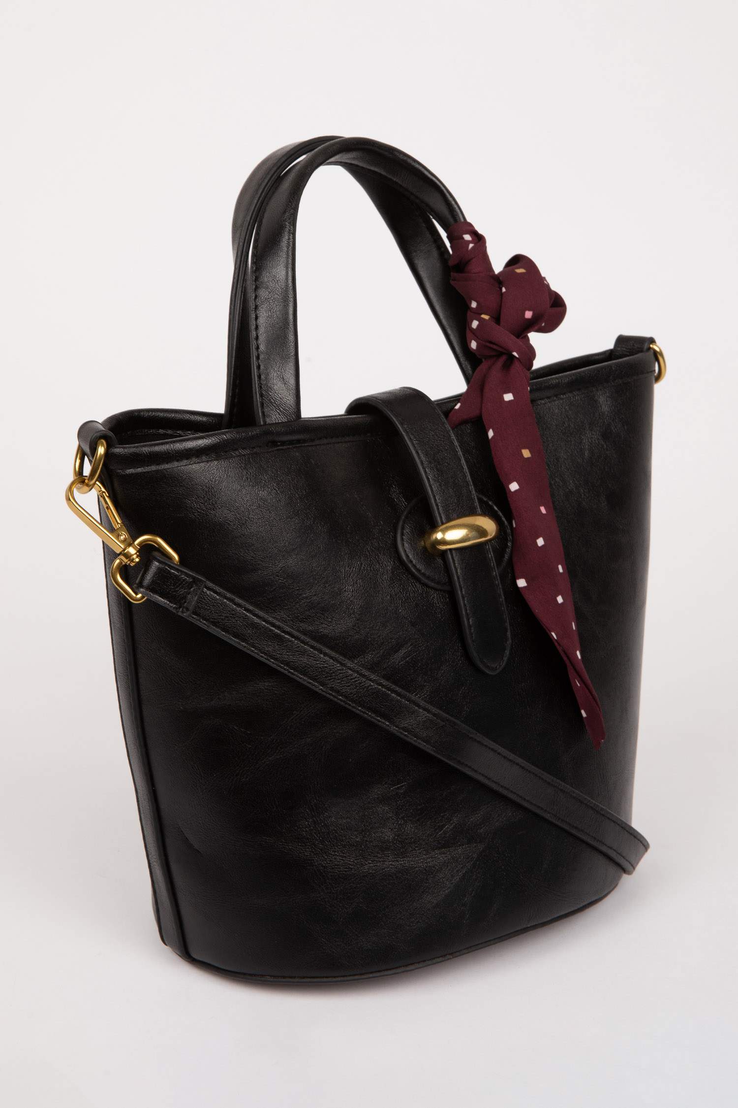 Kadın Uzun Askılı Suni Deri Çapraz Çanta