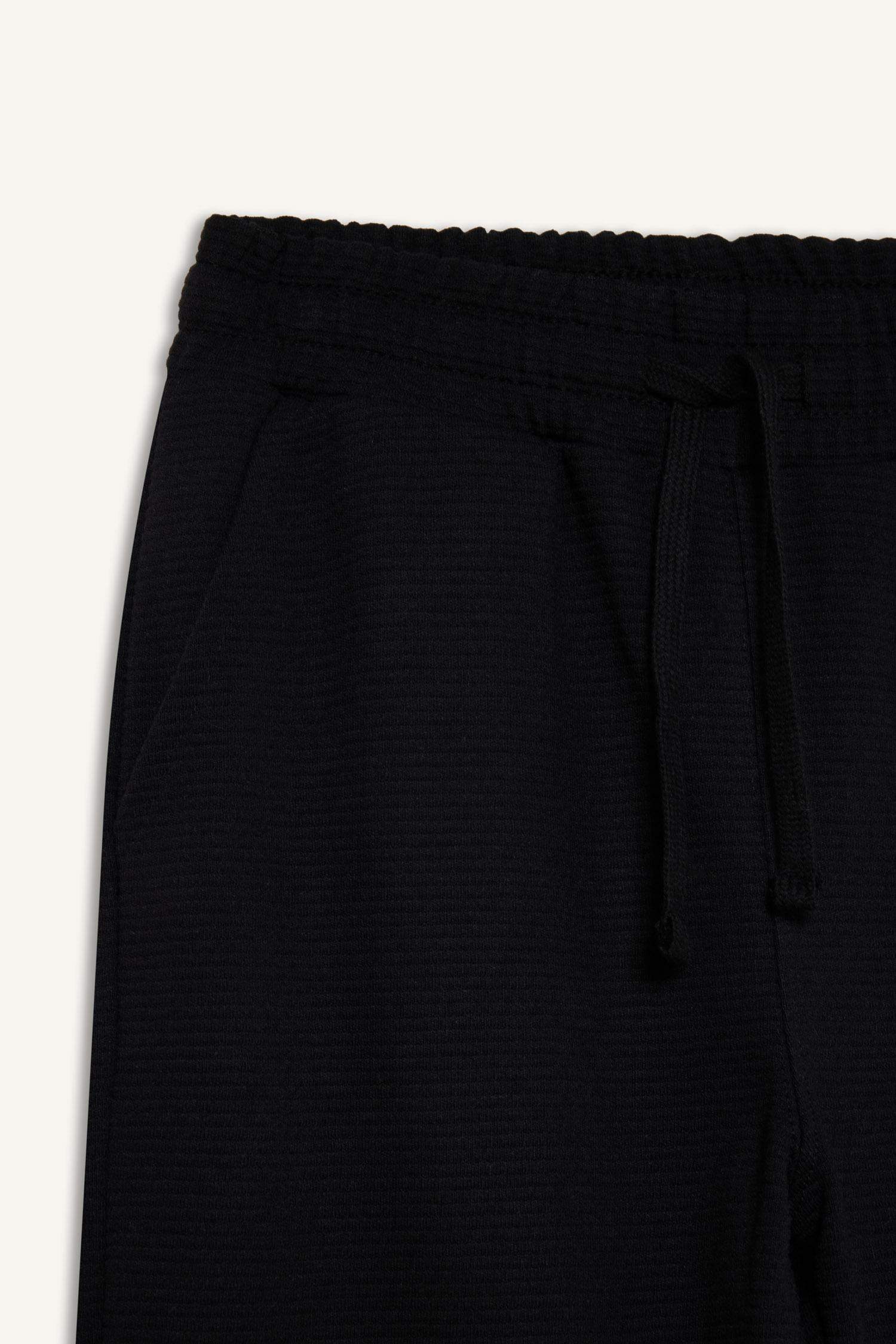 Erkek Çocuk 2'li Takım Baskılı Kapüşonlu Sweatshirt Eşofman Altı