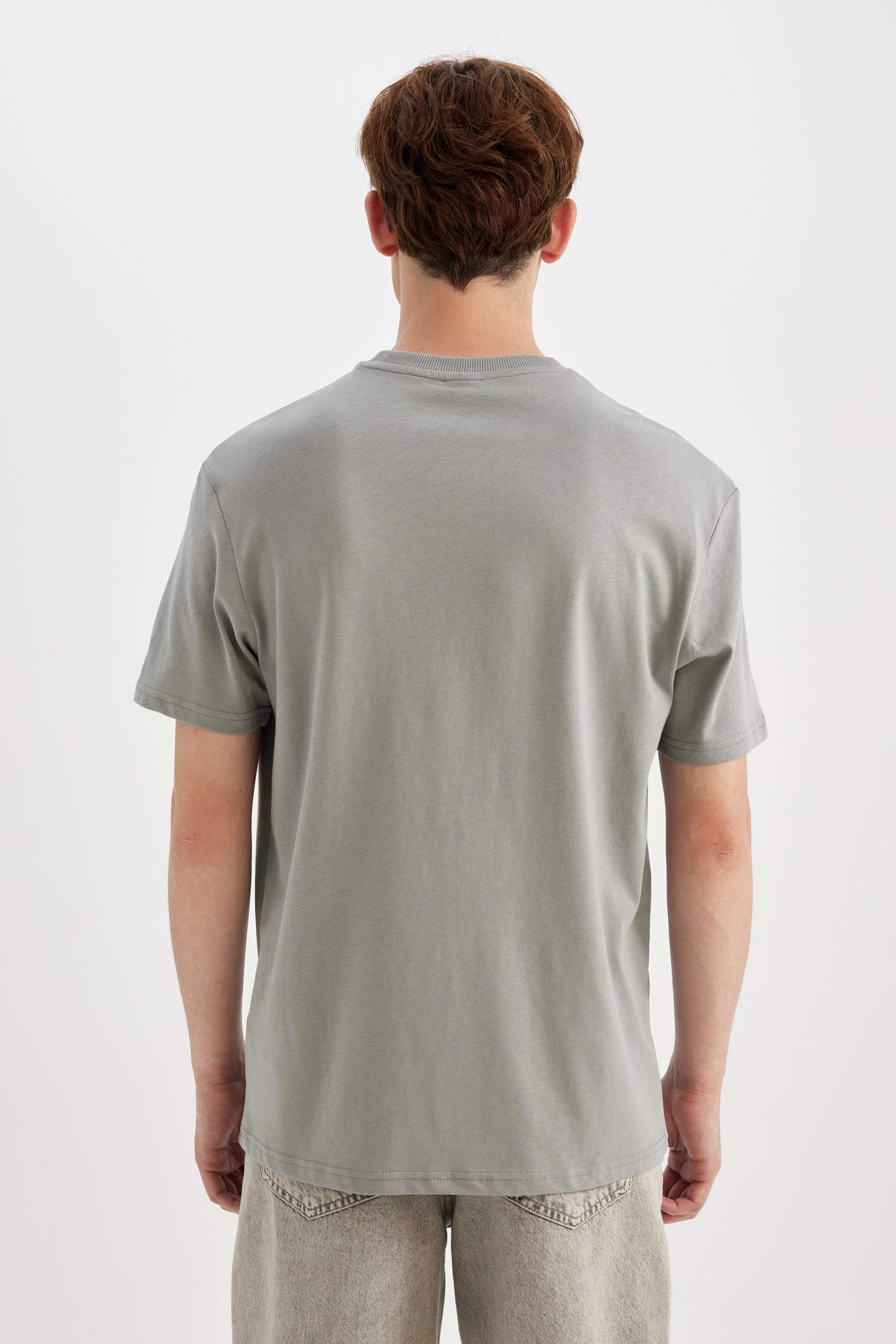 Regular Fit Crew Neck Short Sleeve T-Shirt