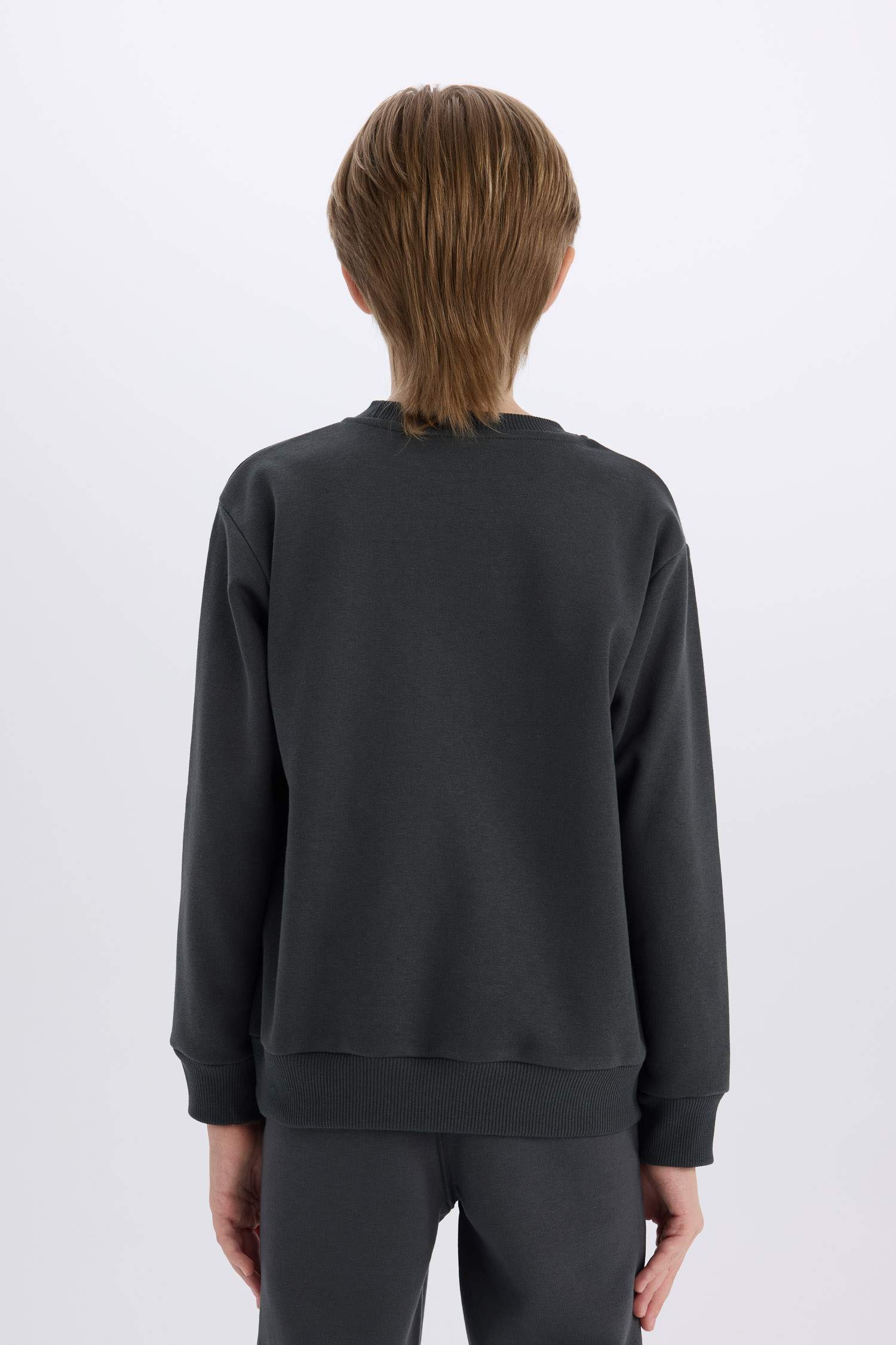 Erkek Çocuk Stranger Things Bisiklet Yaka Sweatshirt