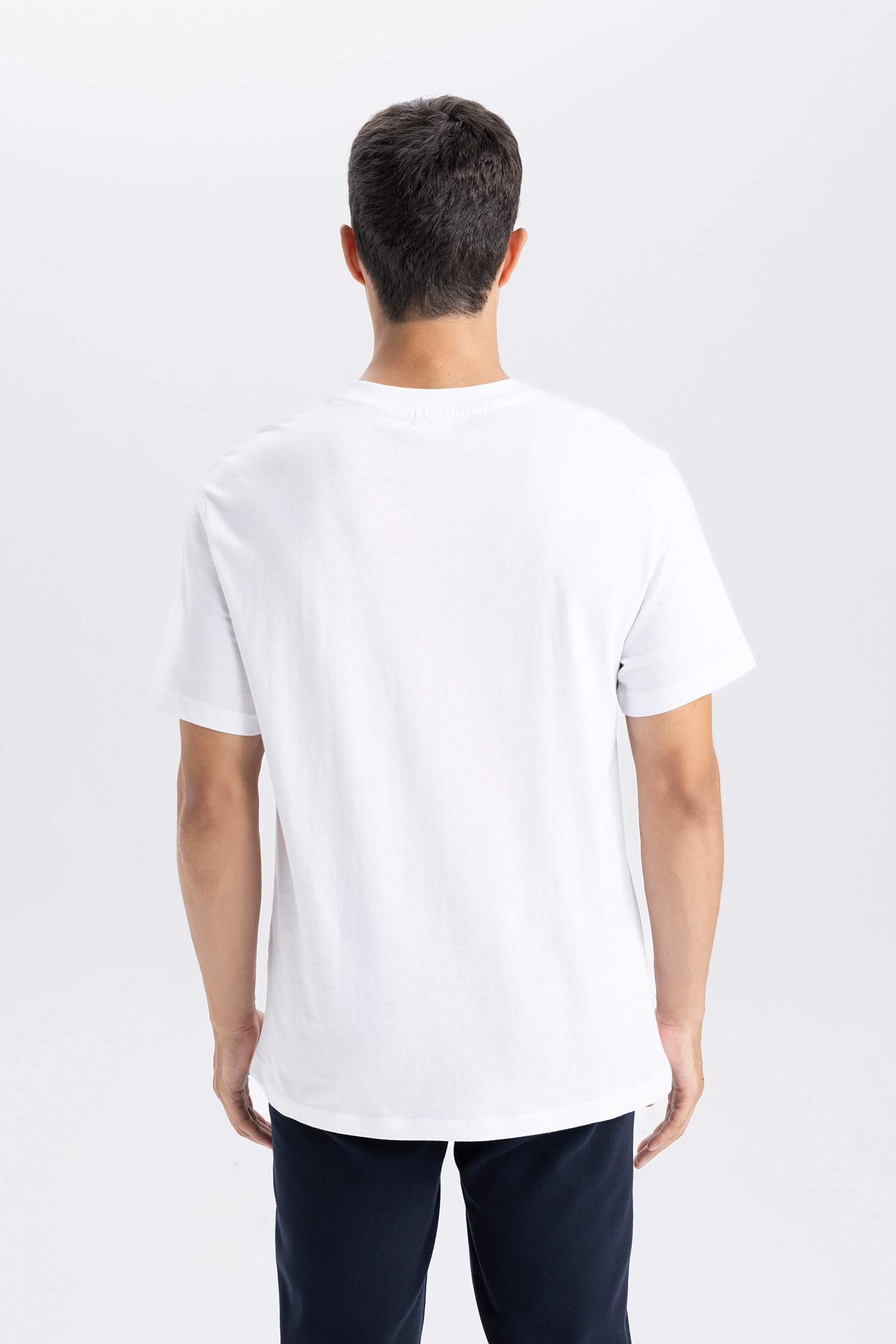 Regular Fit Crew Neck Short Sleeve T-Shirt