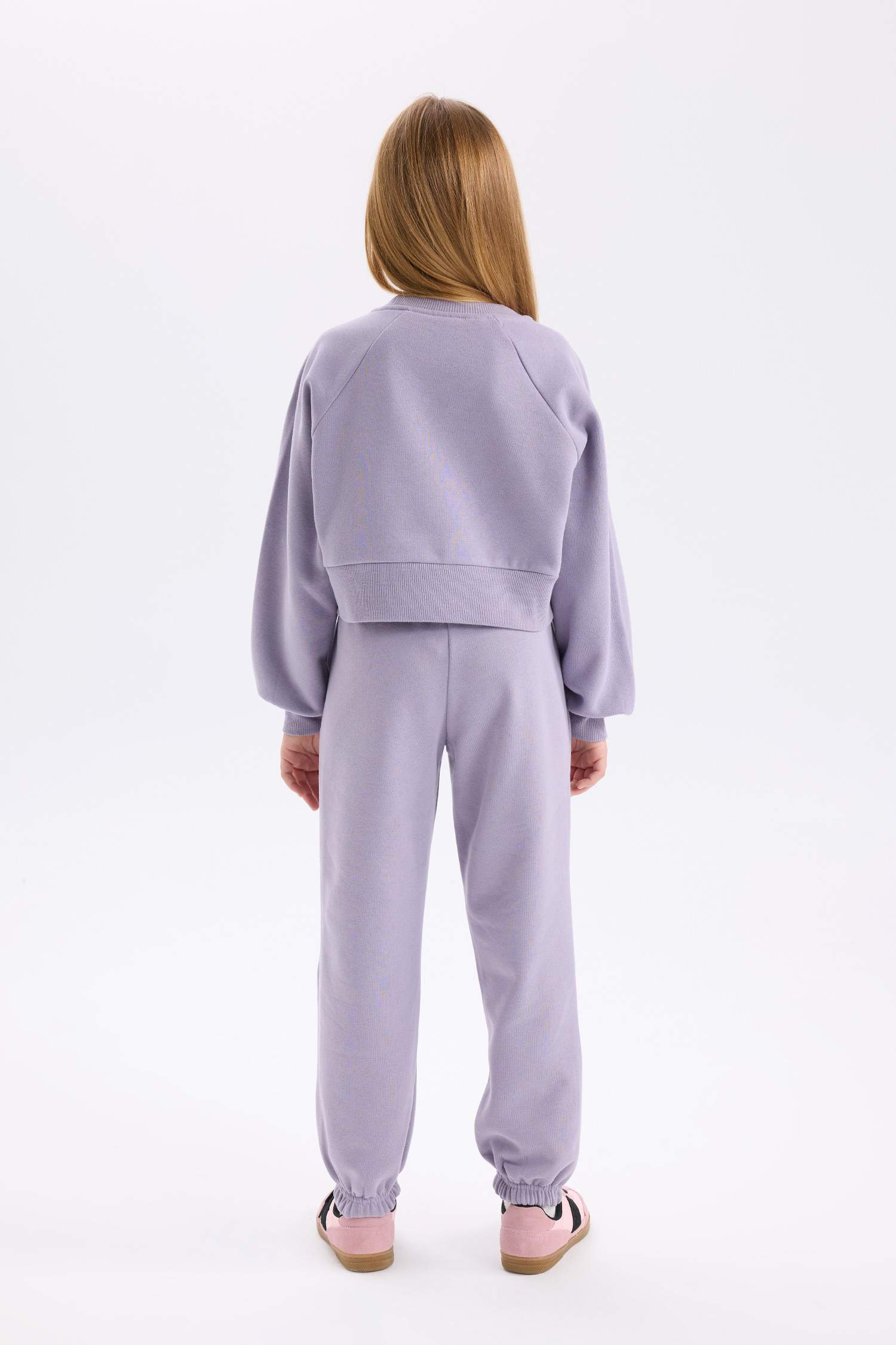 Girl Thick Sweatshirt Jogger Sweatpants 2 Piece Set