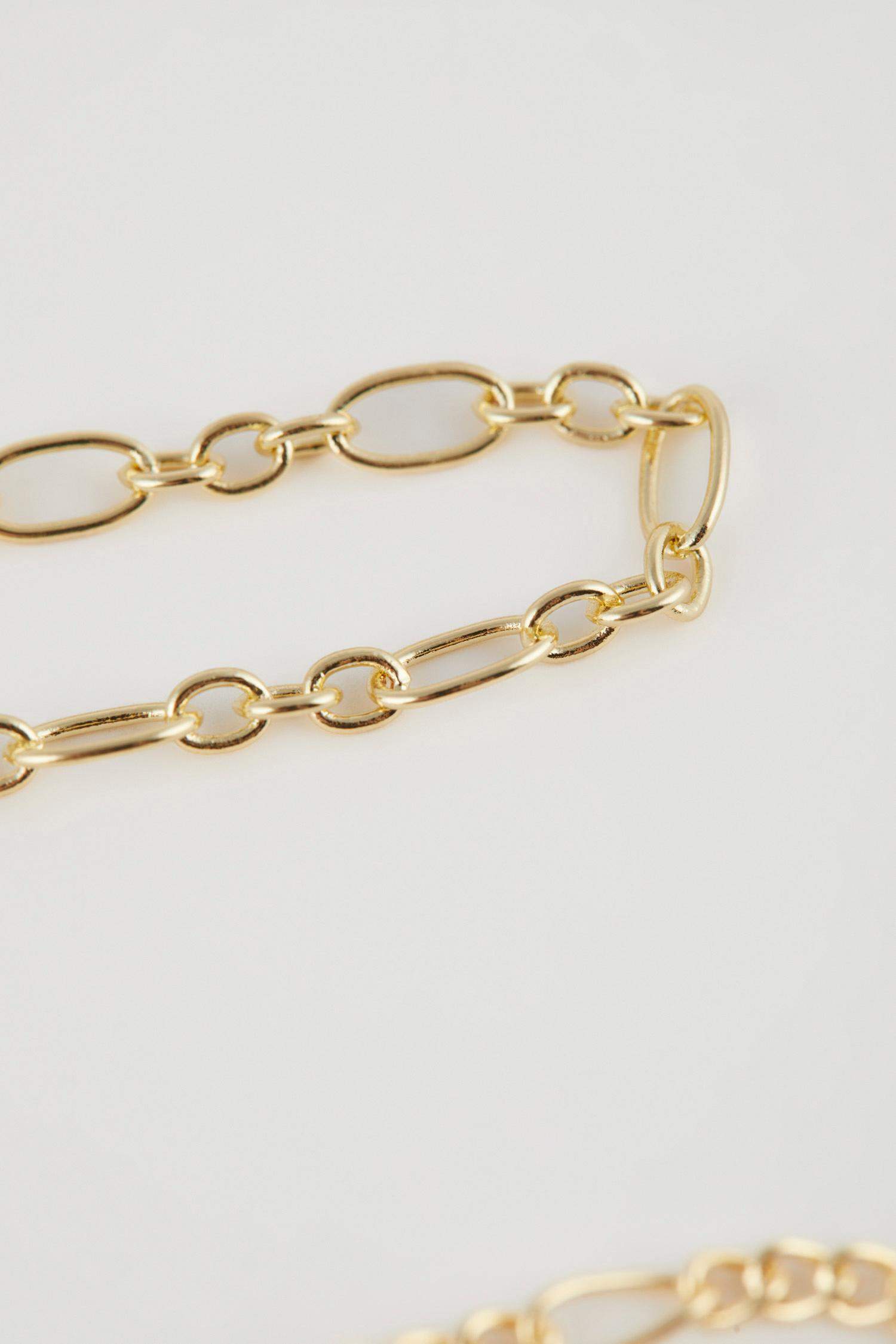 Bracelet de cheville en 3 pièces