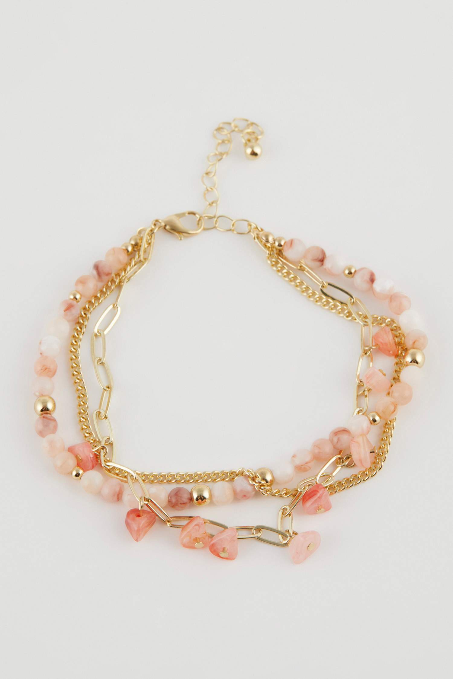 Bracelet de cheville en 3 pièces