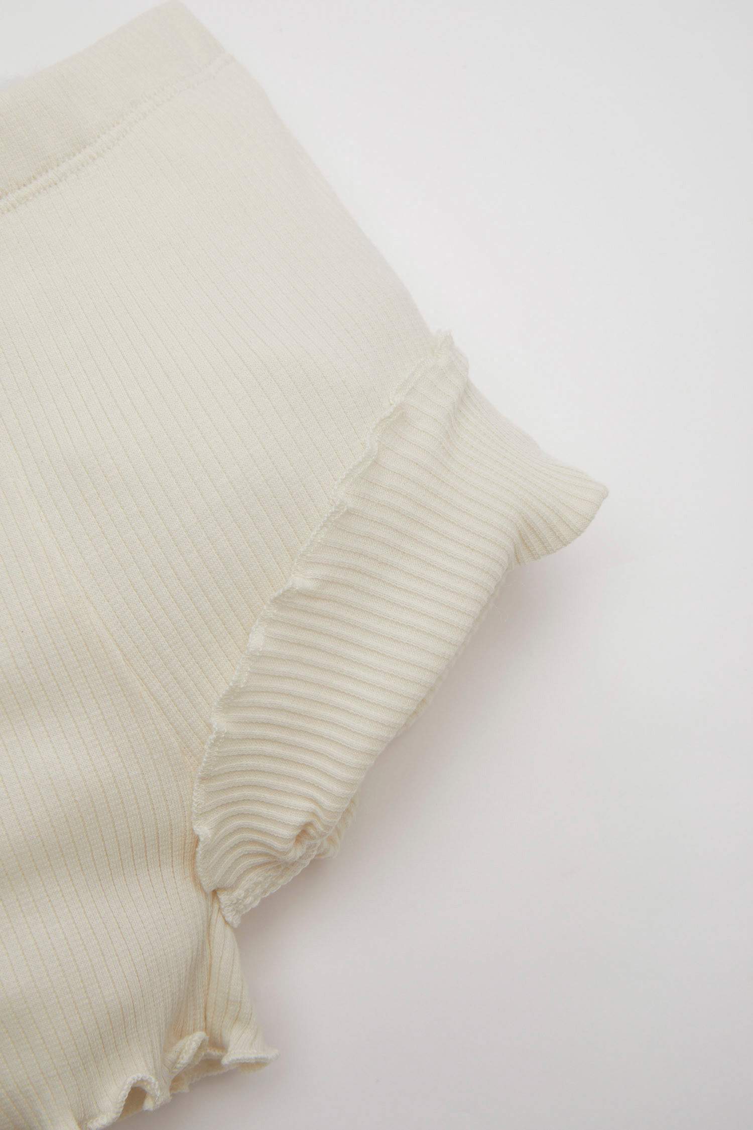 Baby Girl Ribbed Camisole Shorts