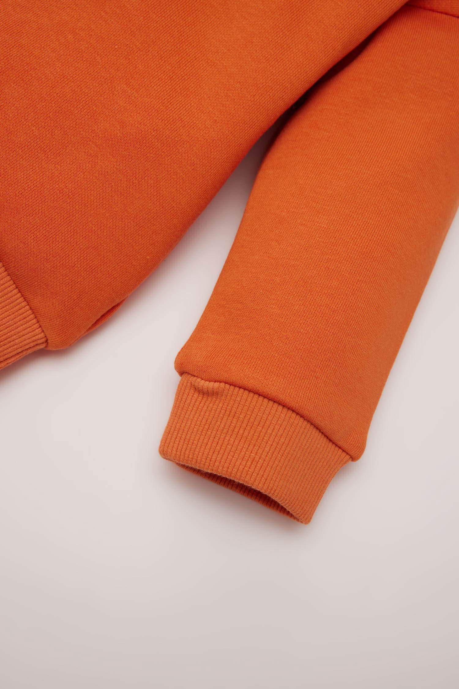 Regular Fit Baby Collar Sweatshirt