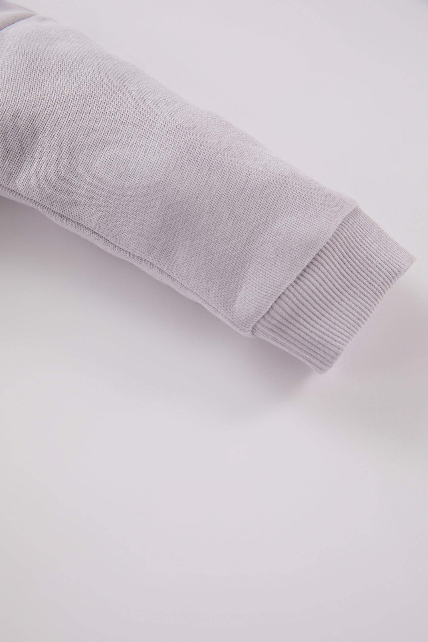 Girl Baby Collar Button-down Sweatshirt