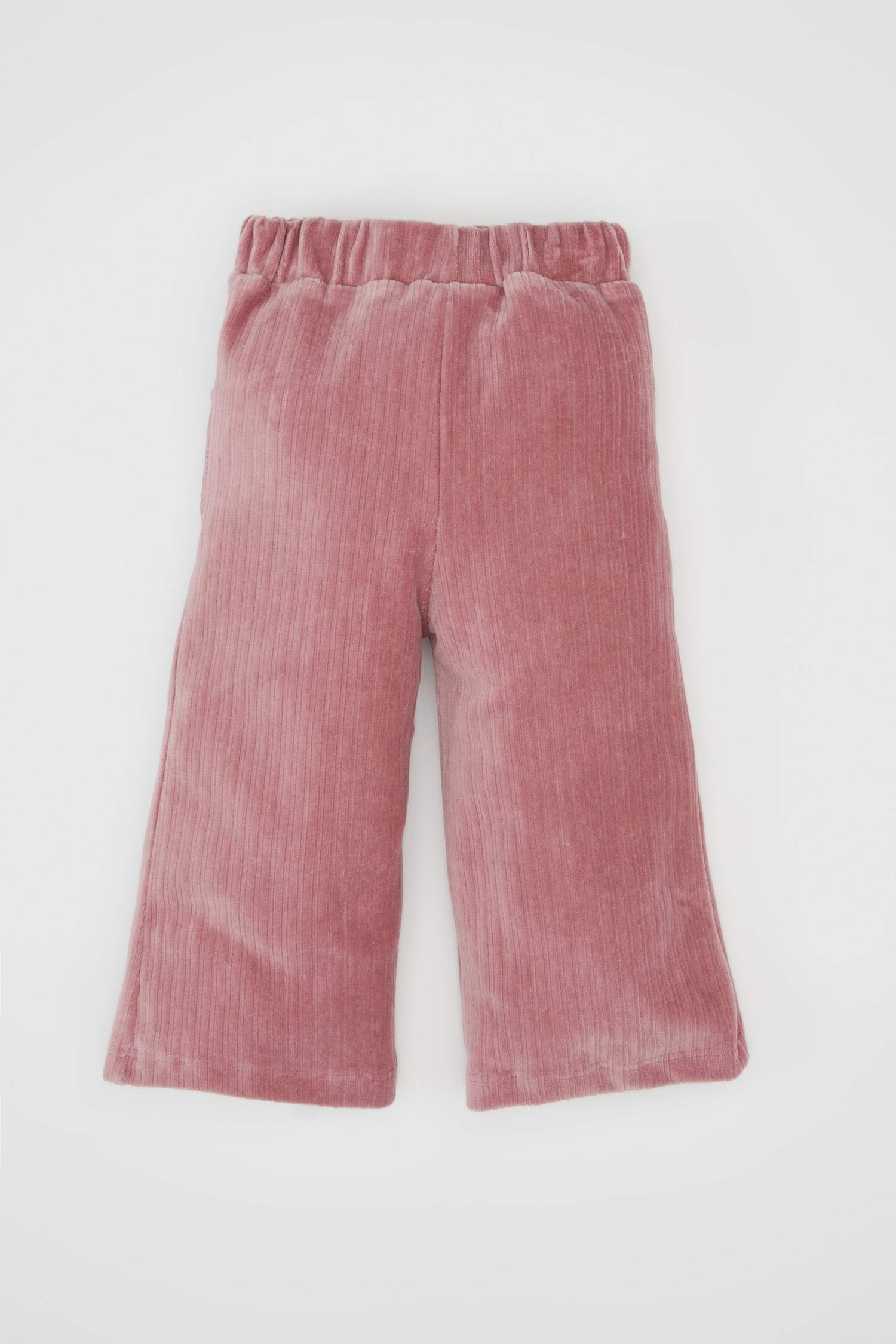 Pantalon à coupe régulière et taille élastique pour bébé Fille