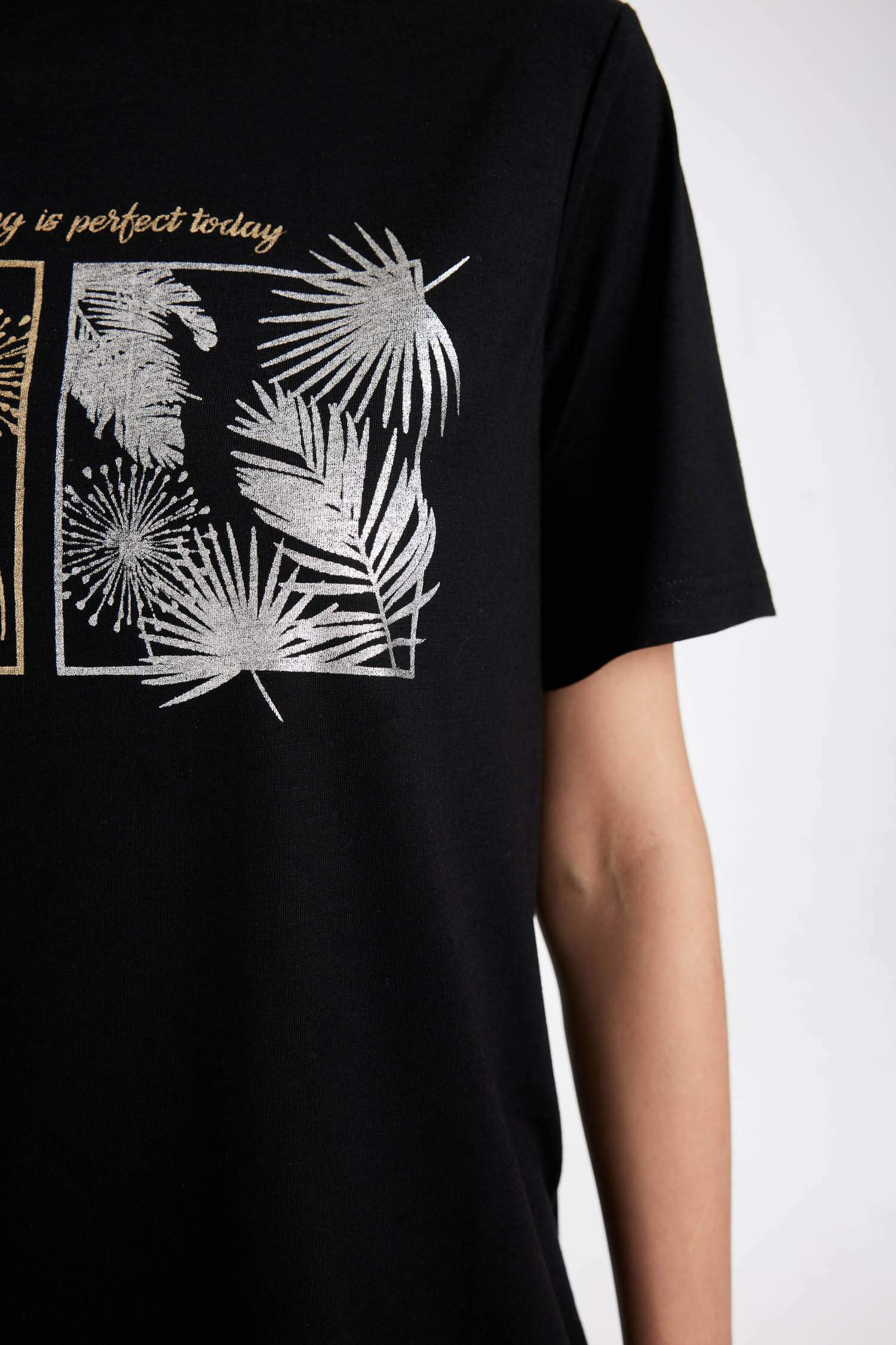 Regular Fit Crew Neck Short Sleeve T-Shirt