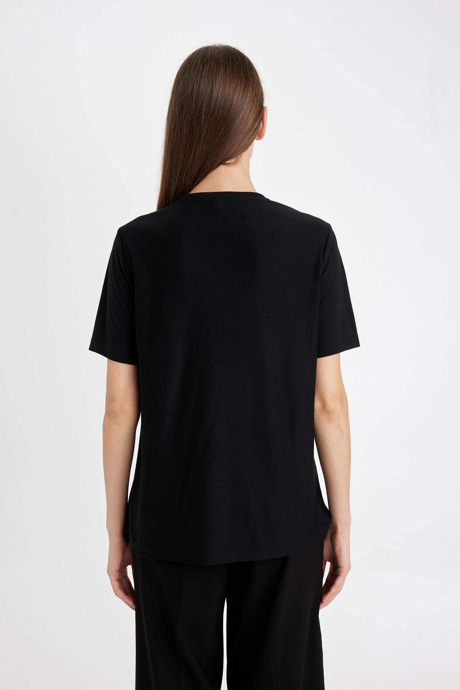 Regular Fit Crew Neck Short Sleeve T-Shirt