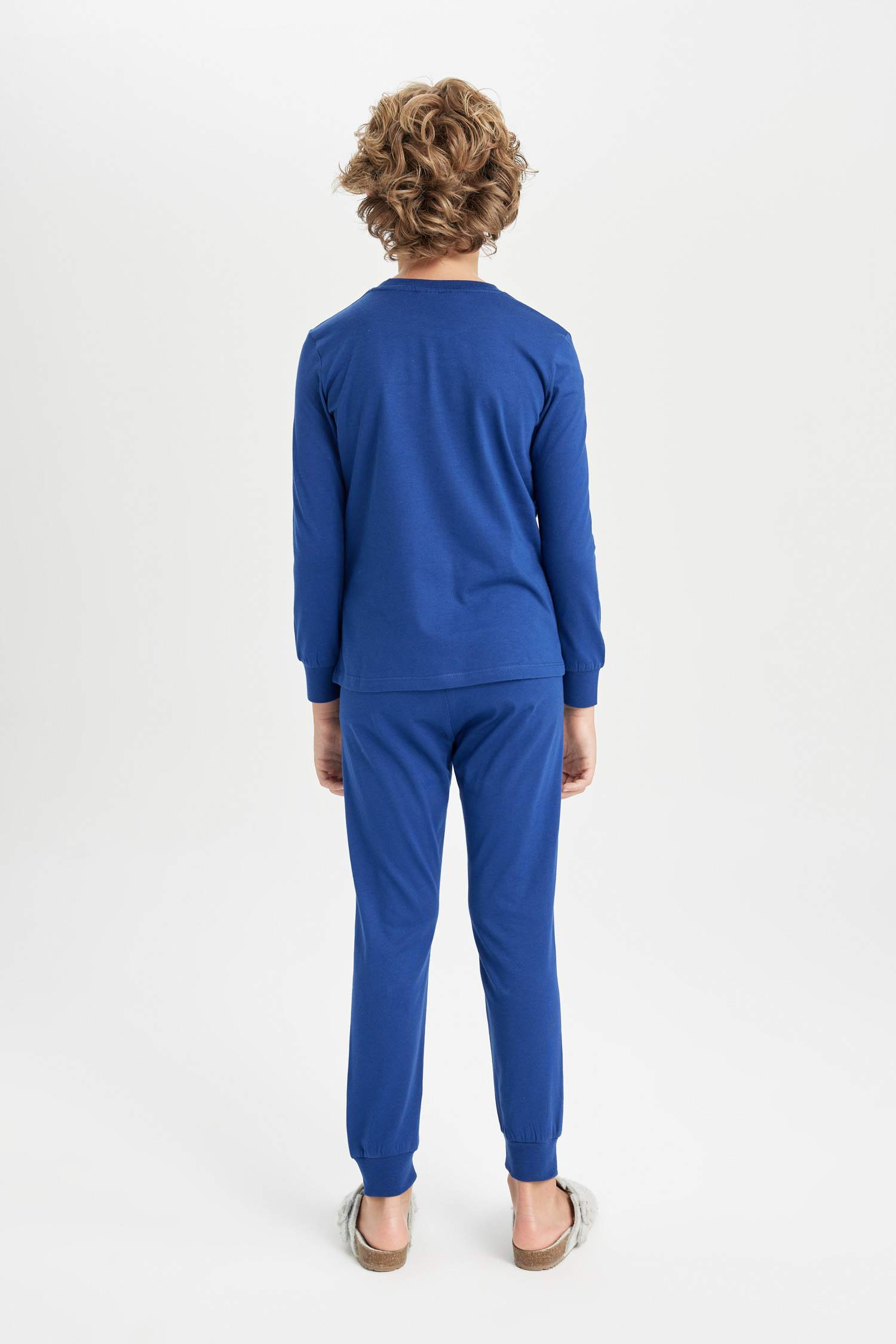 طقم بيجاما ولادي قصة عادية من باتمان - قطعتين