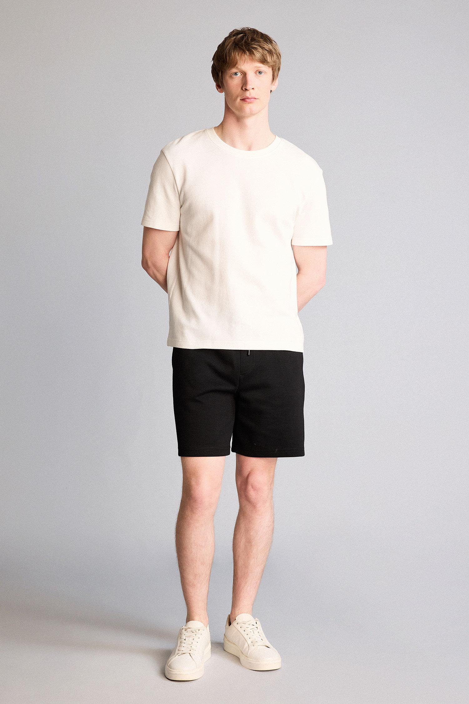 DeFacto Regular Fit Basic Düz Şort