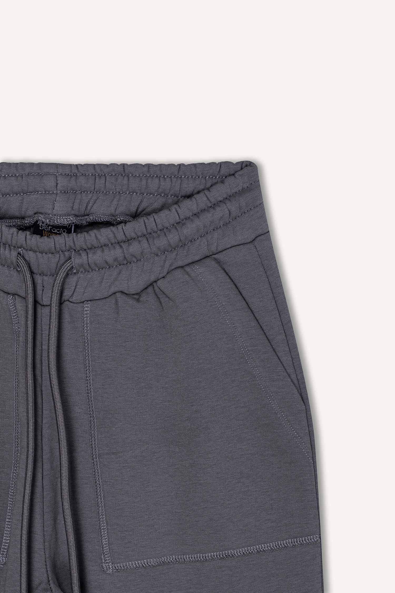 Standard Fit Thick Fabric Joggers