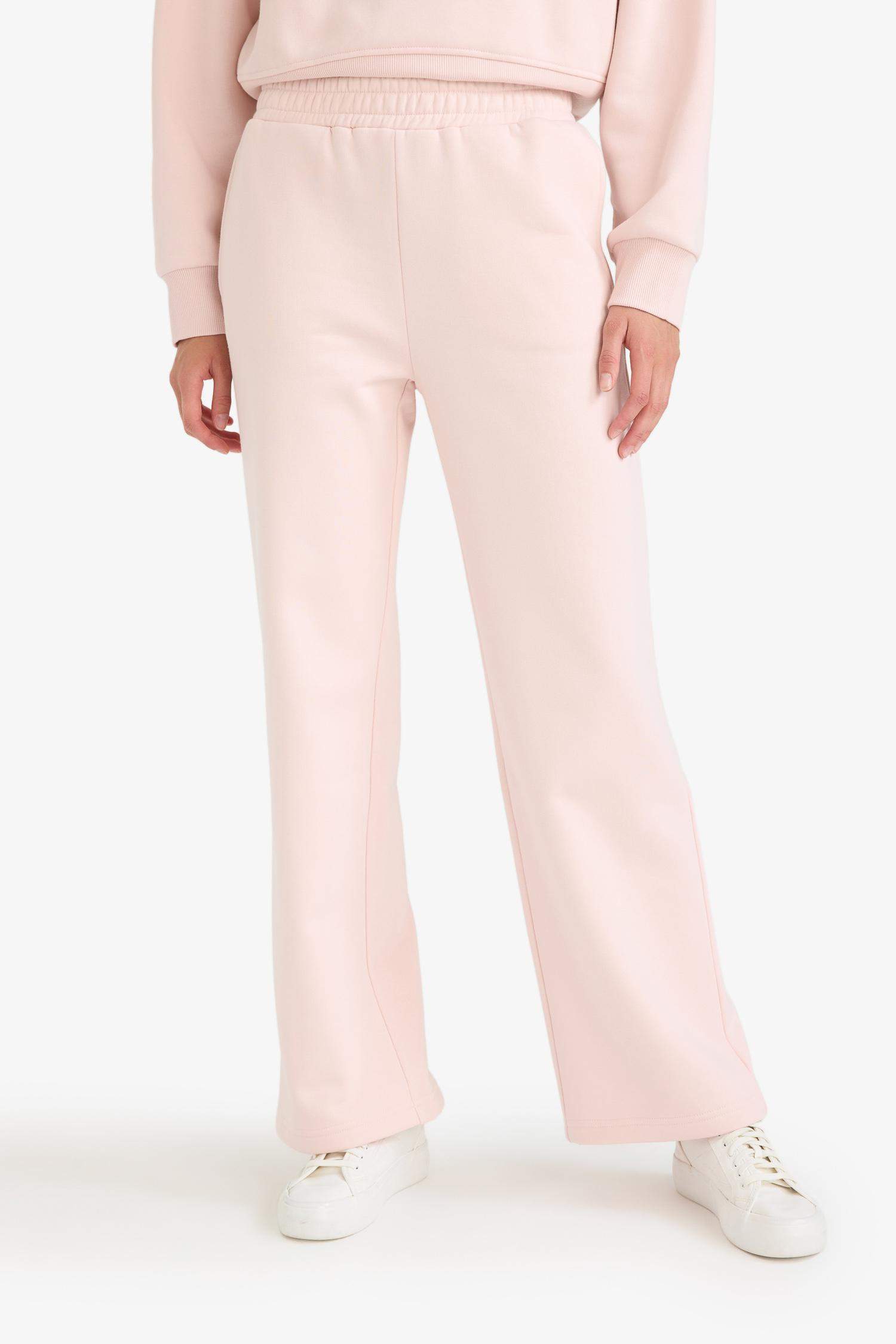 بنطلون سادة بيزك تقيل قصة مستقيمة