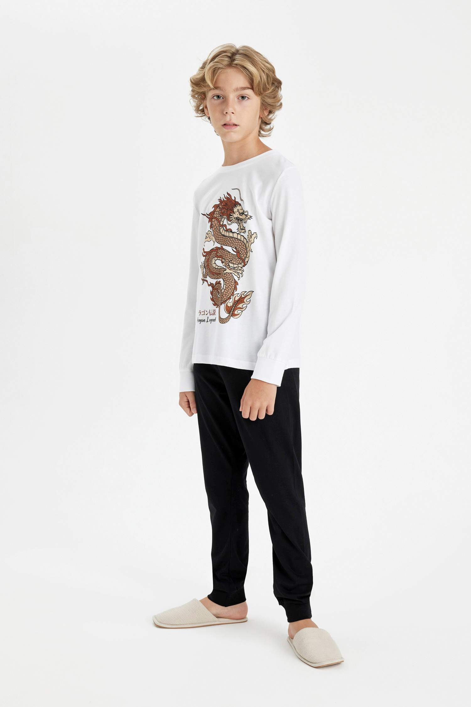 Boy Printed 2 Piece Pajama Set