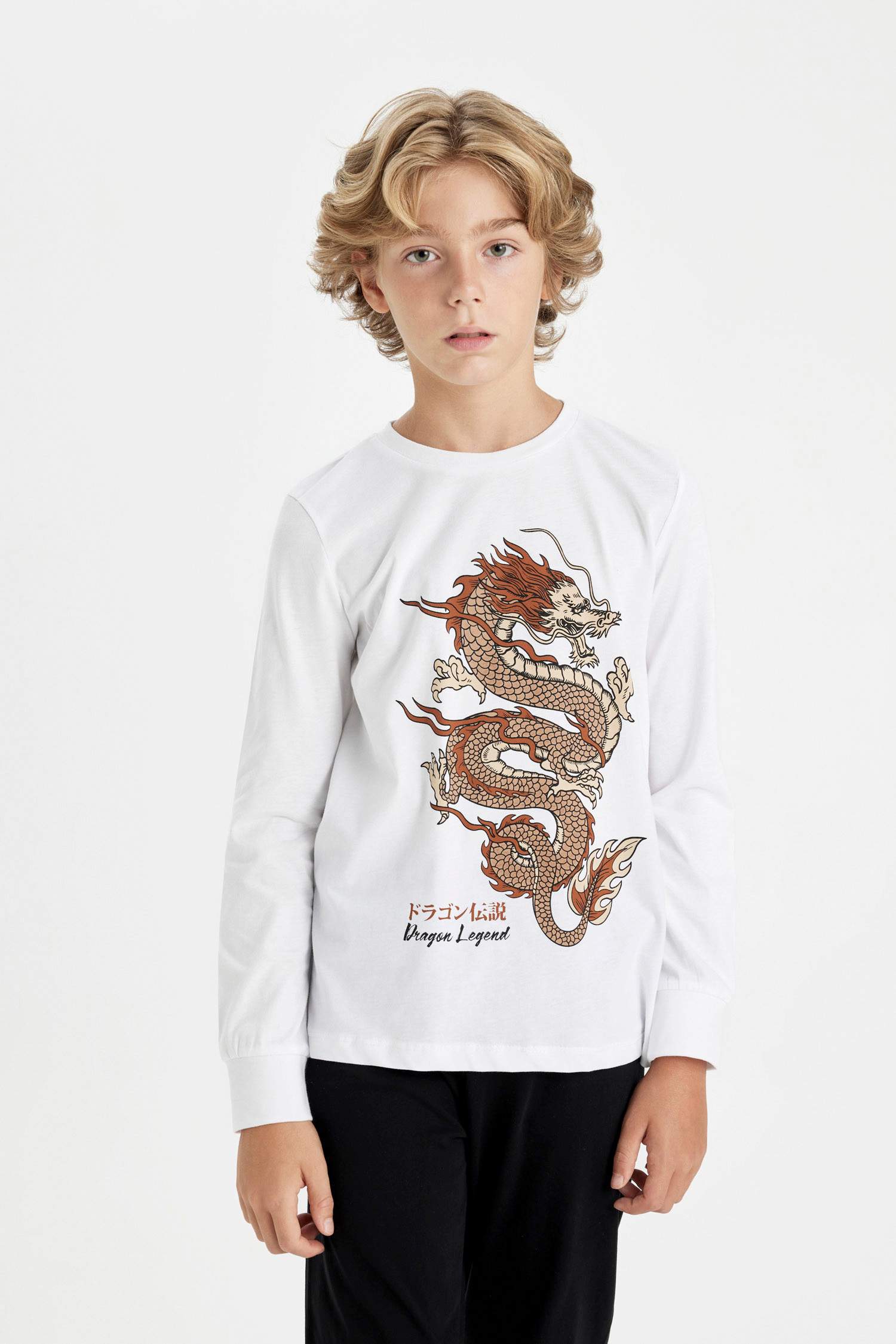 Boy Printed 2 Piece Pajama Set