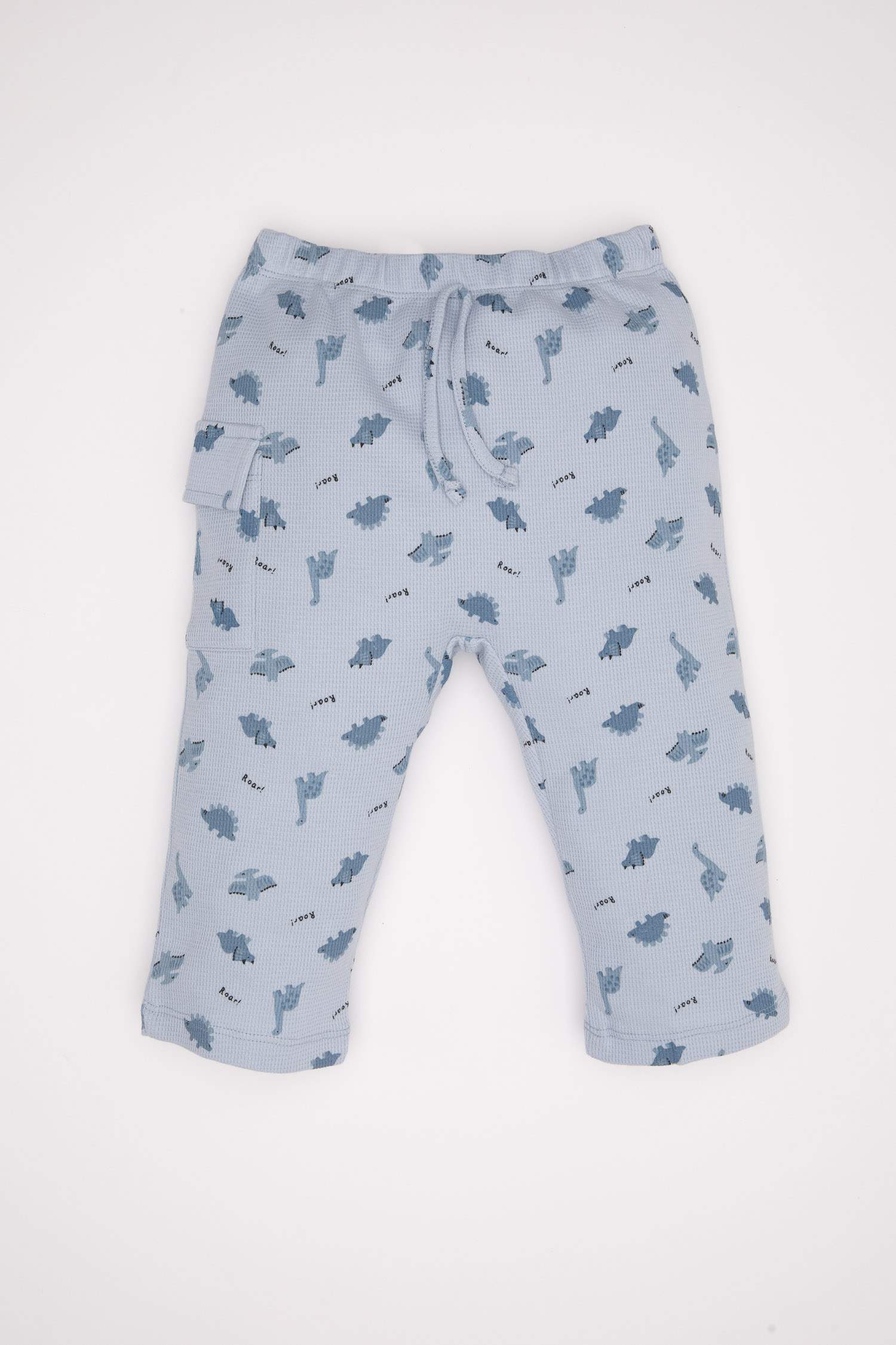 Ensemble pour bébé garçon, t-shirt à manches courtes à motif de dinosaure et bas à taille élastique