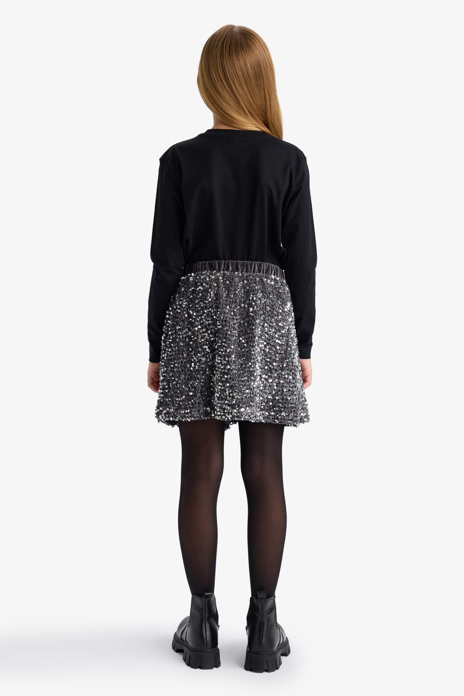 Kız Çocuk Yılbaşı Temalı Etek