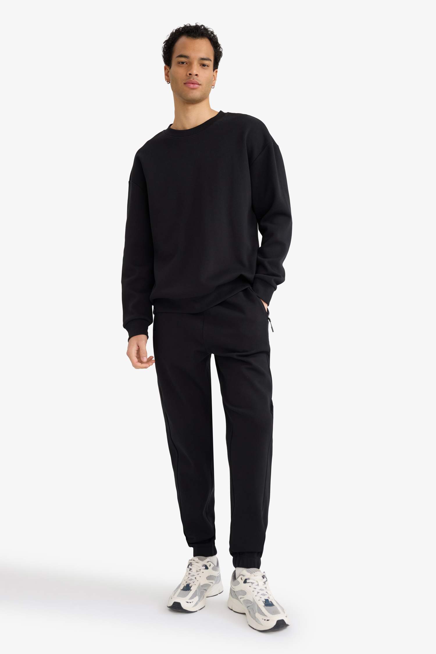 Slim Fit Pique Sweatpants