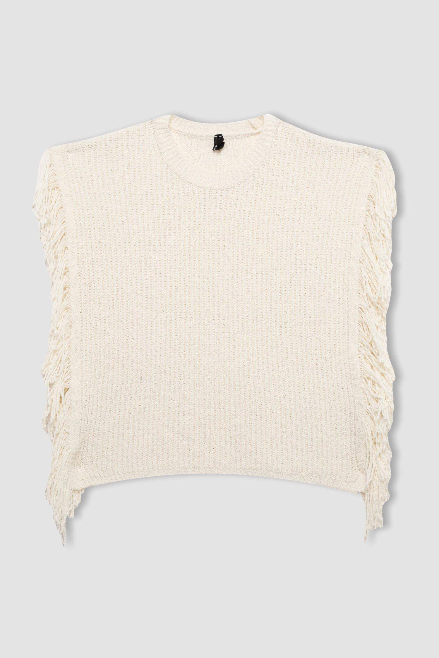 релакс пішімі дөңгелек жаға selanoıke Жилет