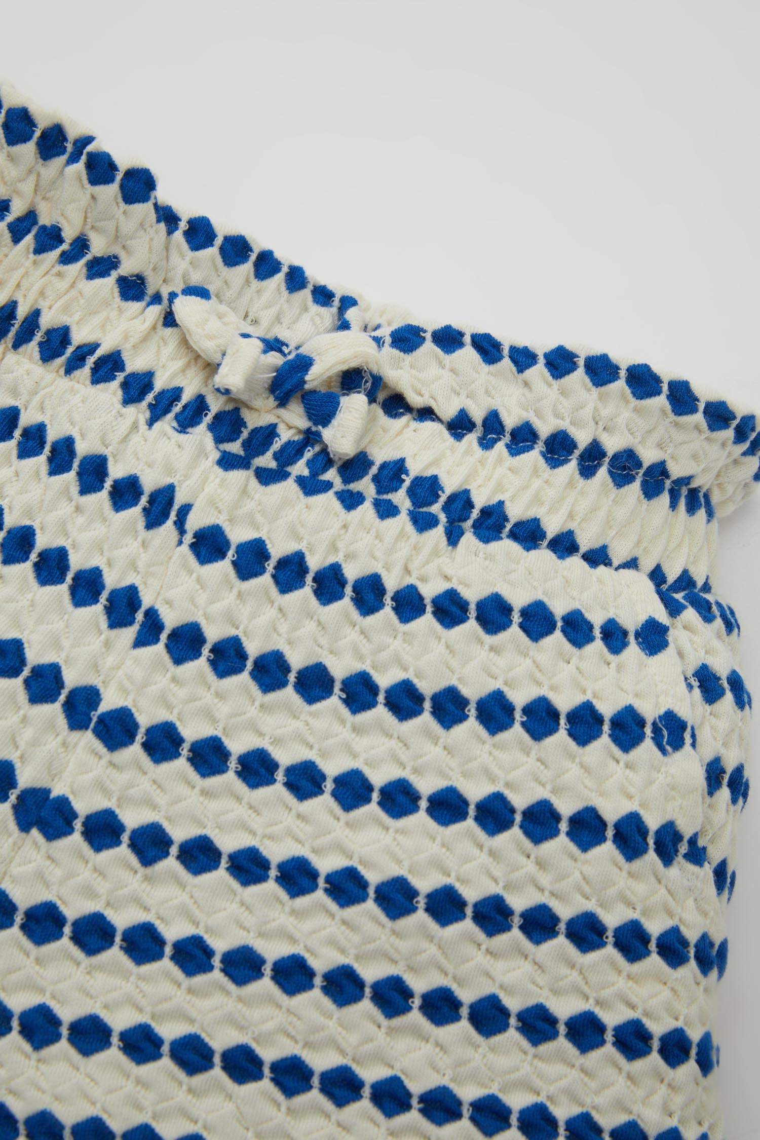 شورت بيبي بناتي مخطط