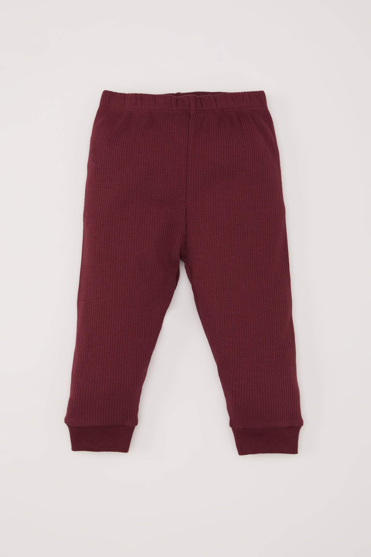 Erkek Bebek Pijama Takımı Baskılı Uzun Kollu Fitilli Kaşkorse Üst Beli Lastikli Uzun Alt