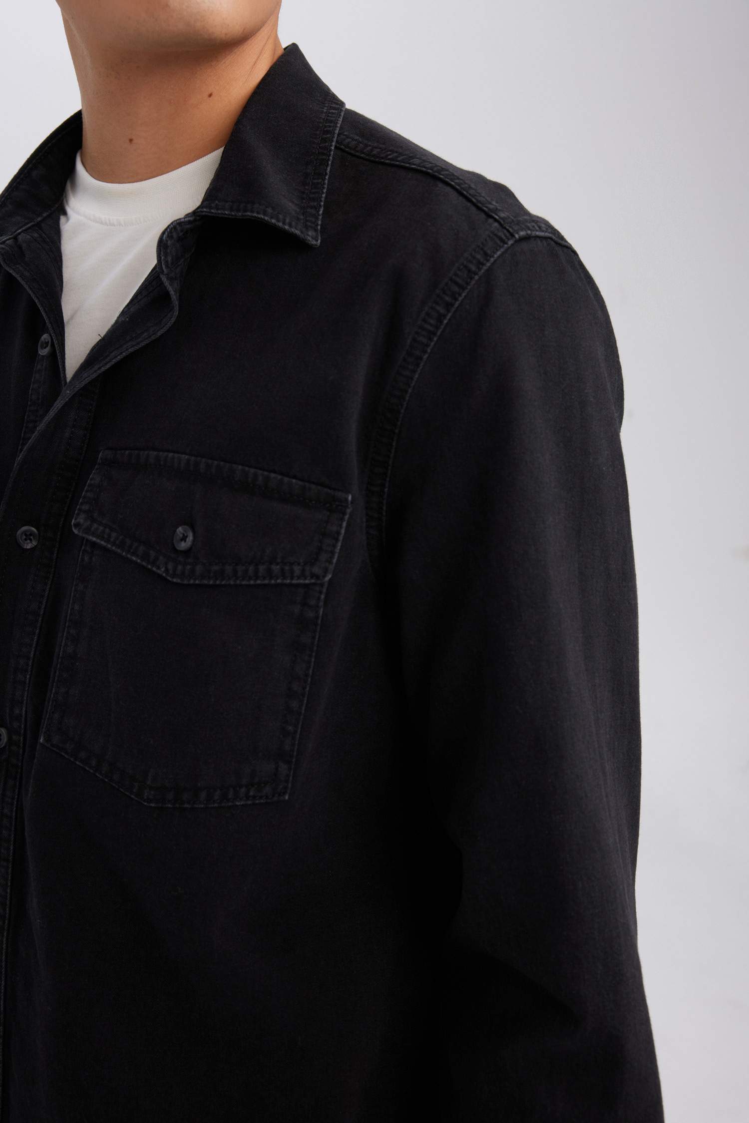 Chemise À Manches Longues à Coupe régulière