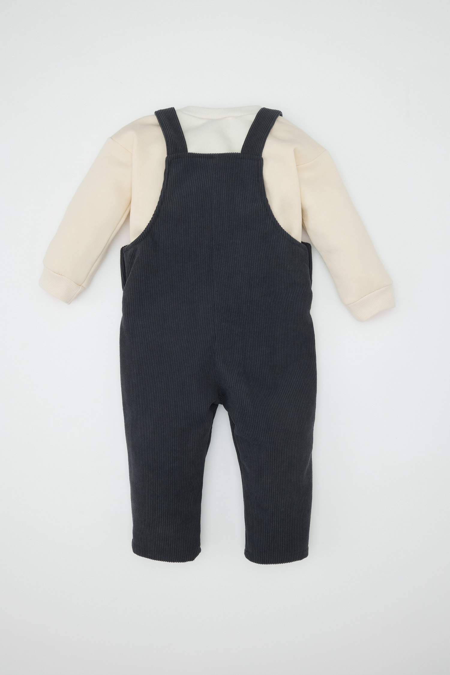 Baby Boy Crew Neck Printed T-shirt Jumpsuit 2 Piece