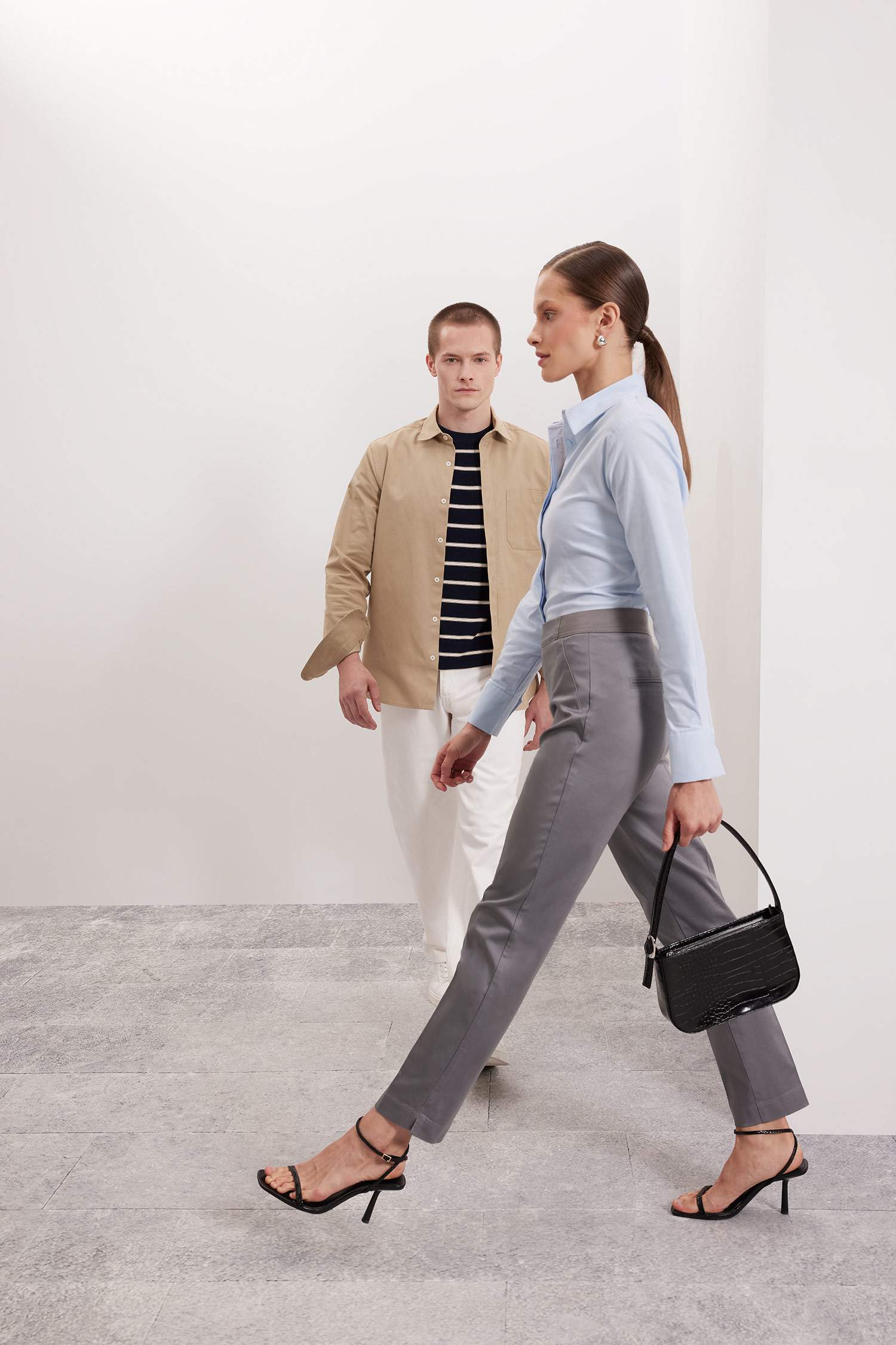 جنطة كتف نسائي جلد صناعي