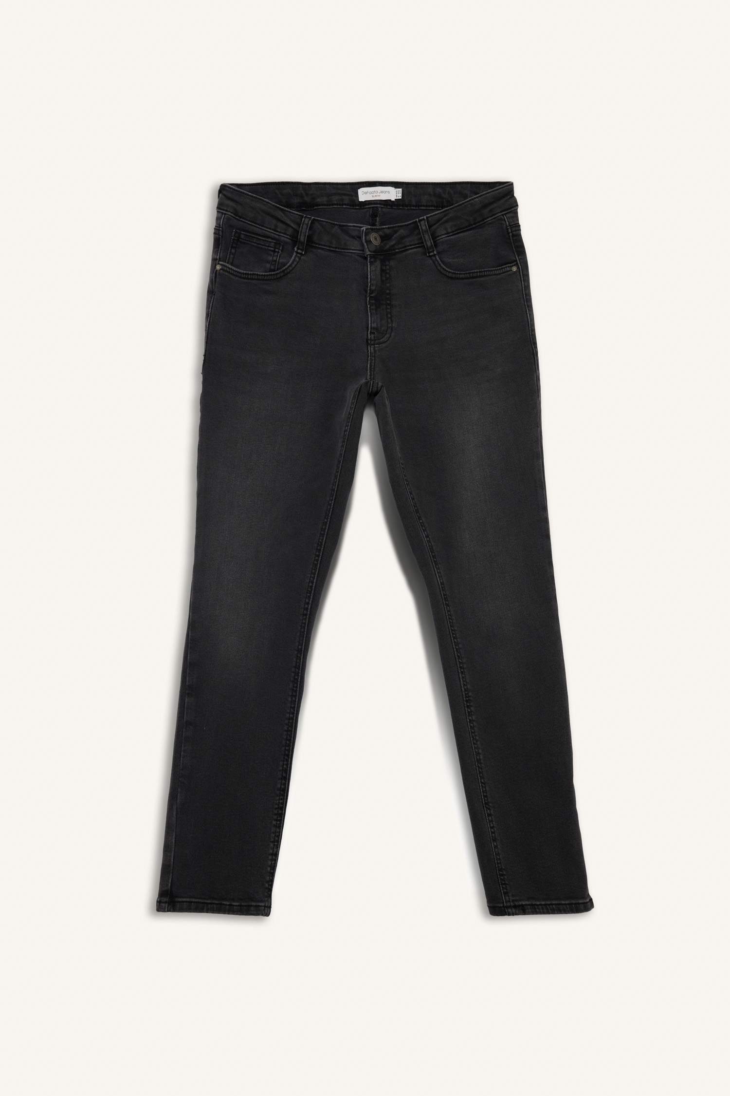 Pedro Slim Fit Dar Kalıp Normal Bel Dar Paça Jean Pantolon