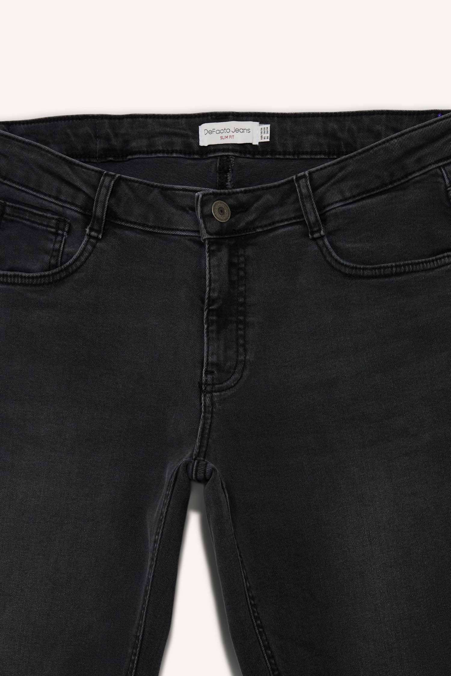 Pedro Slim Fit Dar Kalıp Normal Bel Dar Paça Jean Pantolon