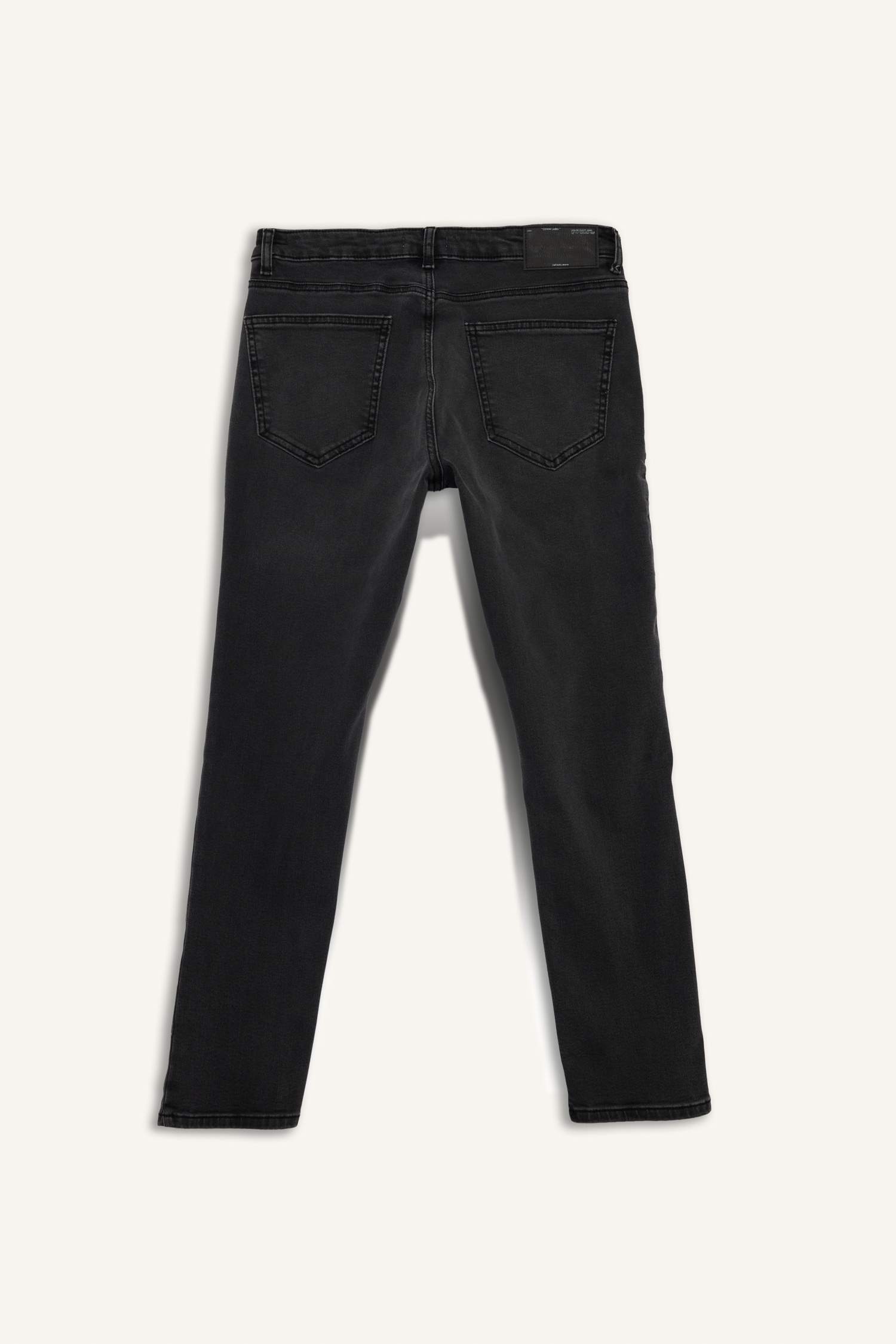 Pedro Slim Fit Dar Kalıp Normal Bel Dar Paça Jean Pantolon