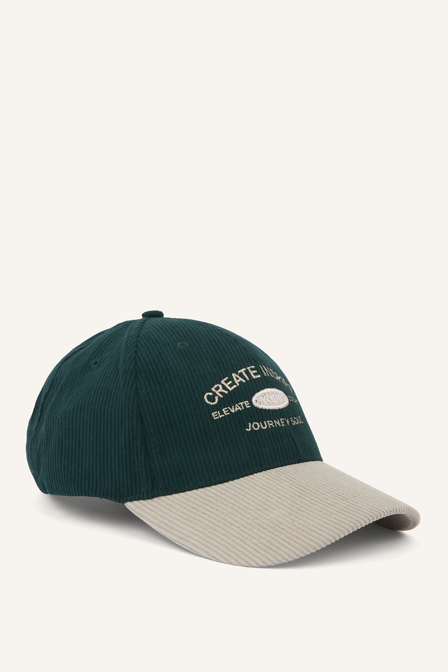 DeFacto Erkek Kadife Cap Şapka görsel 2