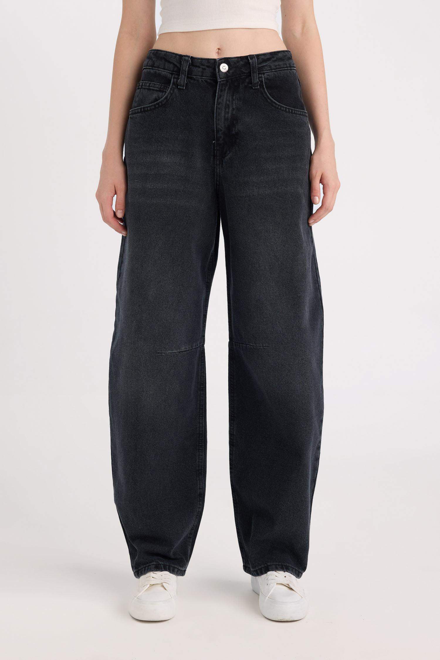 Baggy Fit High Waist Wide Fit Long Jeans