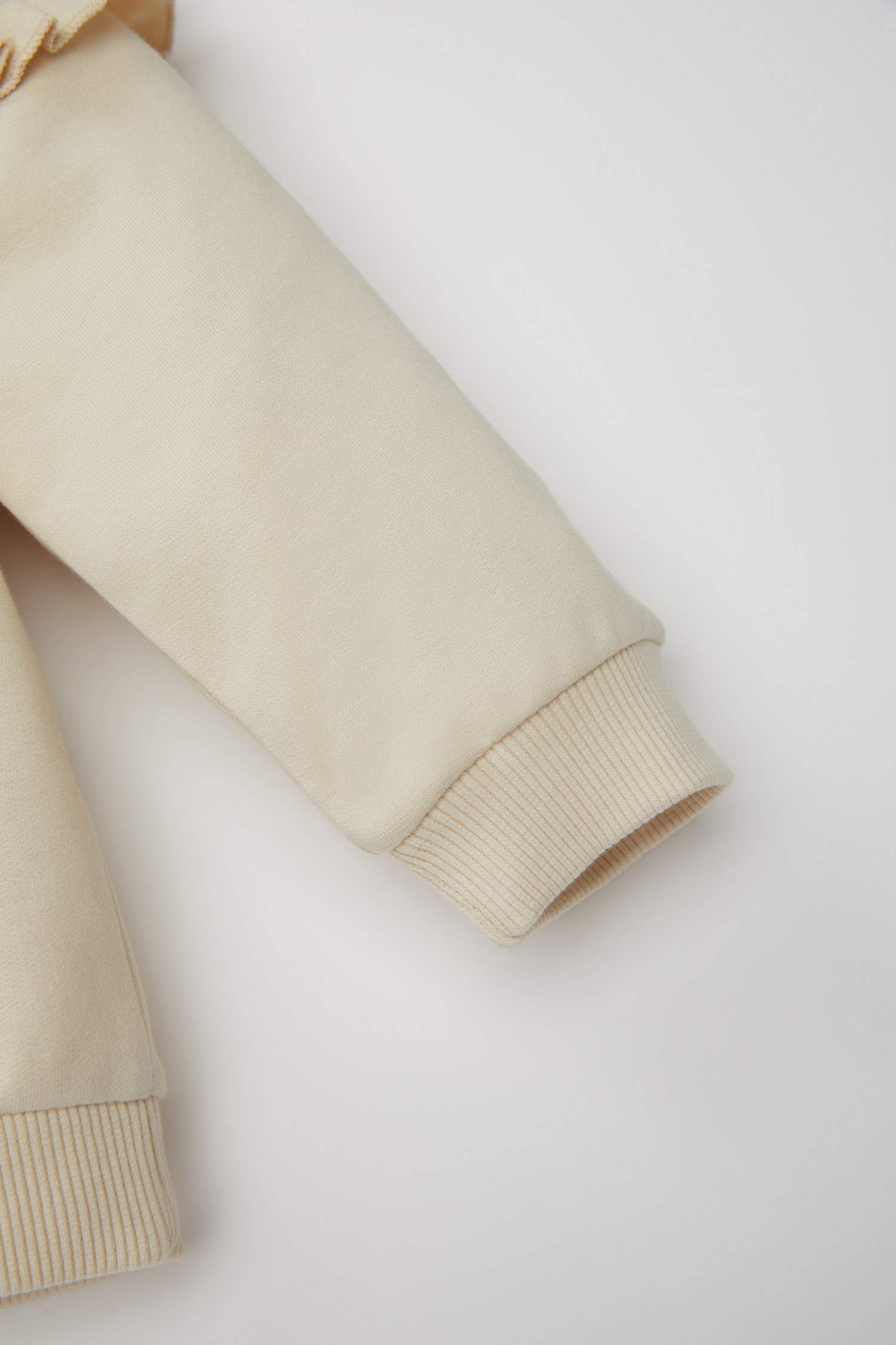 Sweat-Shirt fin à coupe régulière et Col rond à motif Fleurs