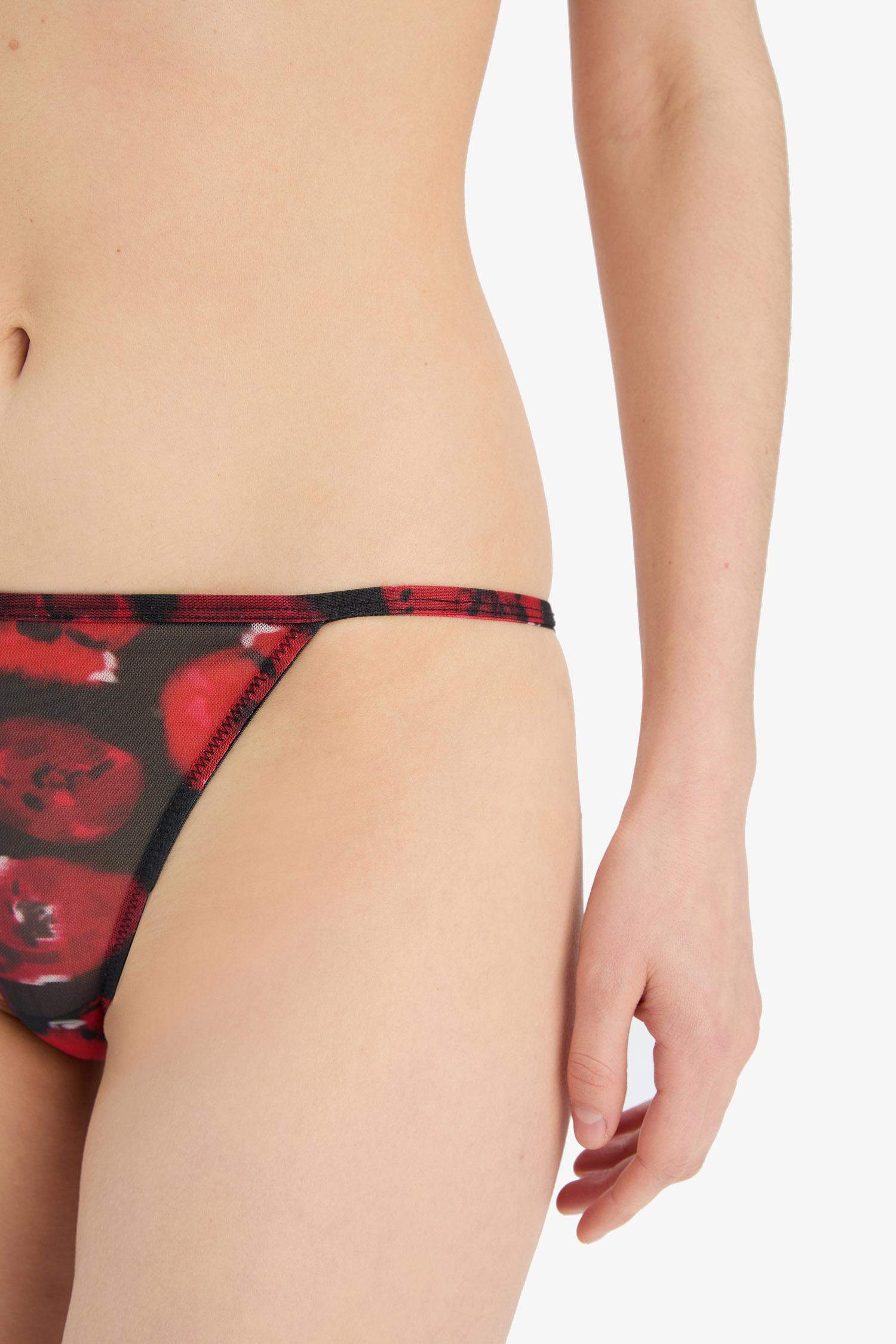 Tül Slip Külot-Fall in Love