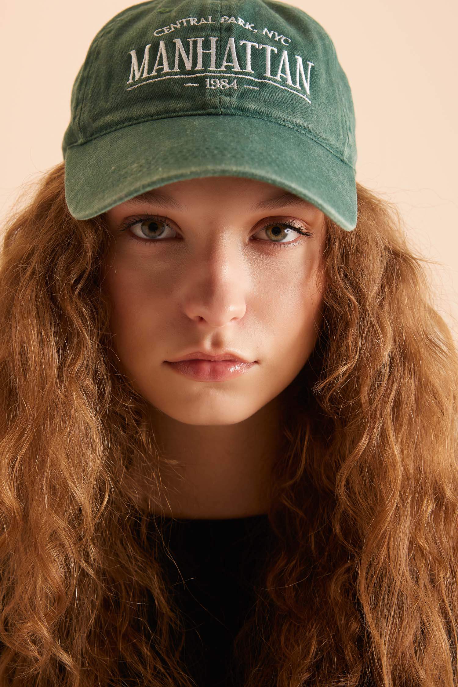 Kadın Jean Görünümlü Cap Şapka