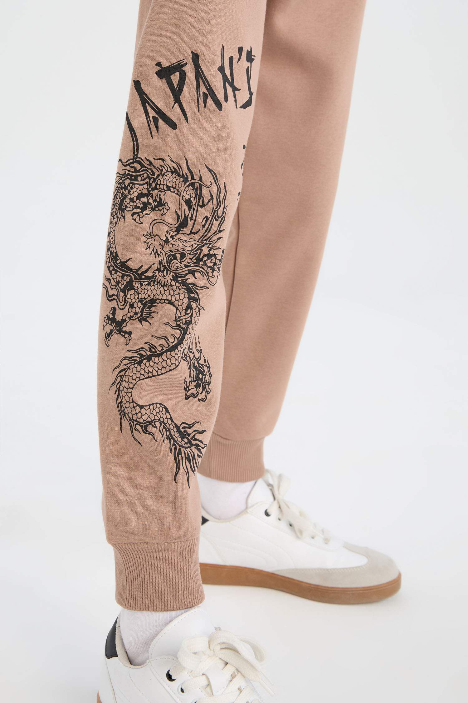 Boy Standard Fit Waist Elastic Thick Jogger Sweatpants