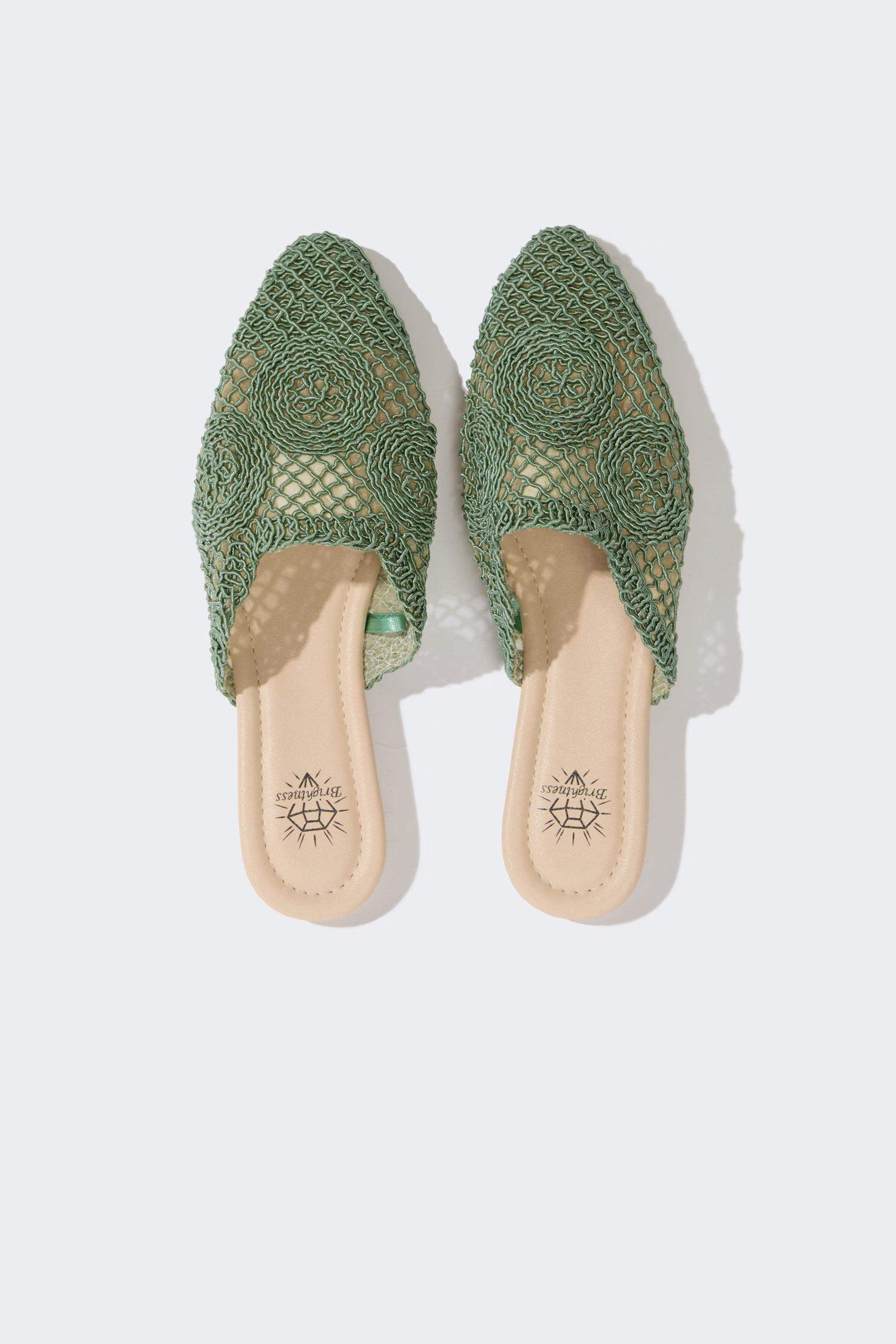 Woman Flat Slip On Slippers