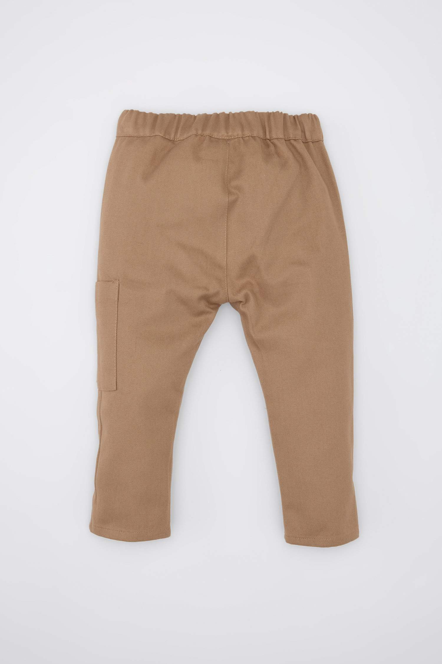 Pantalon en Gabardine avec étiquette tissée et taille élastique pour Bébé Garçon