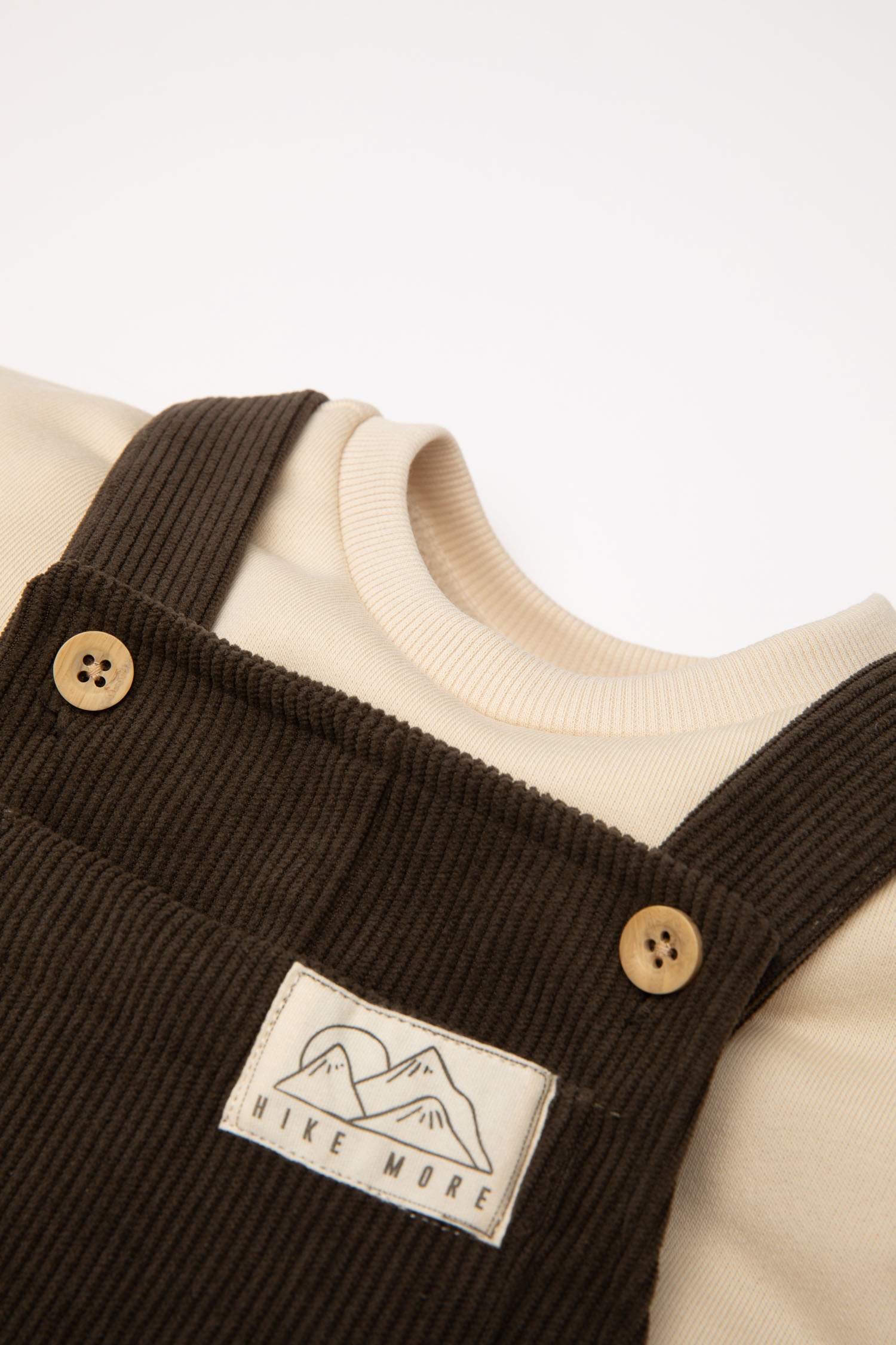 Baby Boy T-Shirt Velvet Jumpsuit 2 Piece