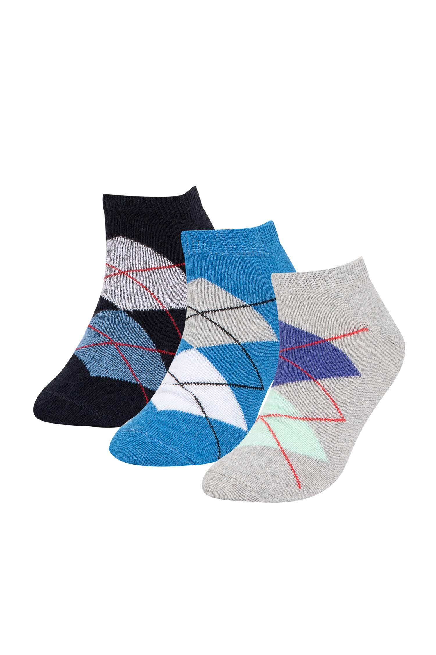Boy 3 piece Short Socks