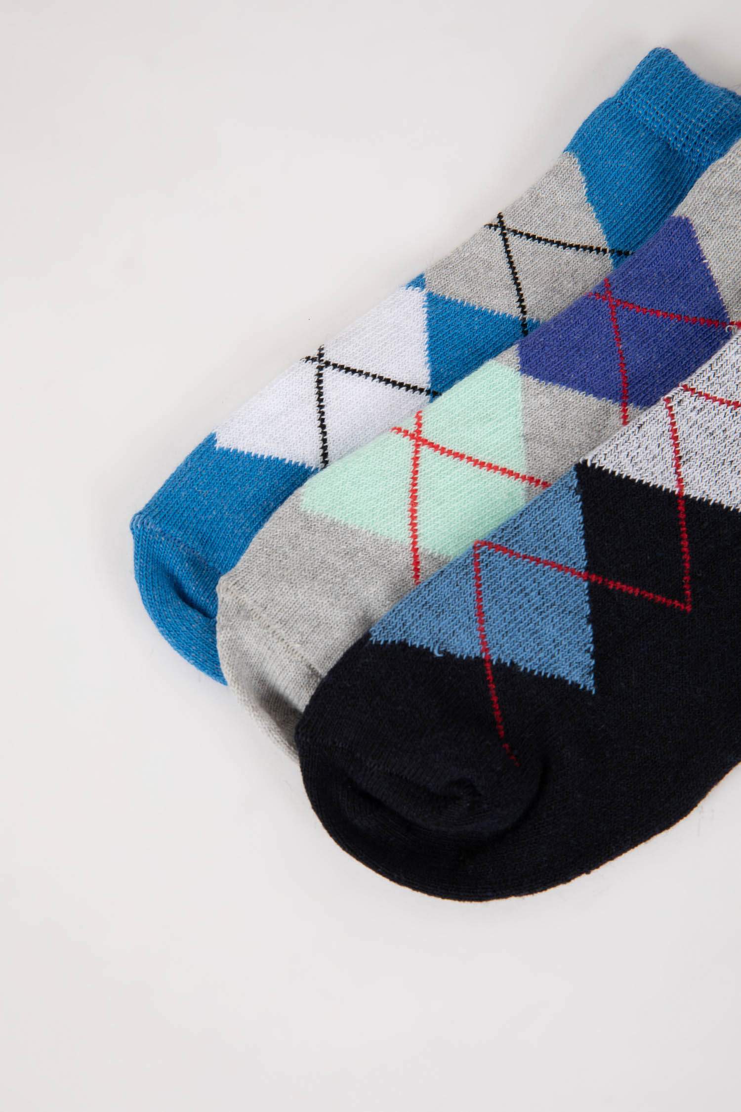 Boy 3 piece Short Socks