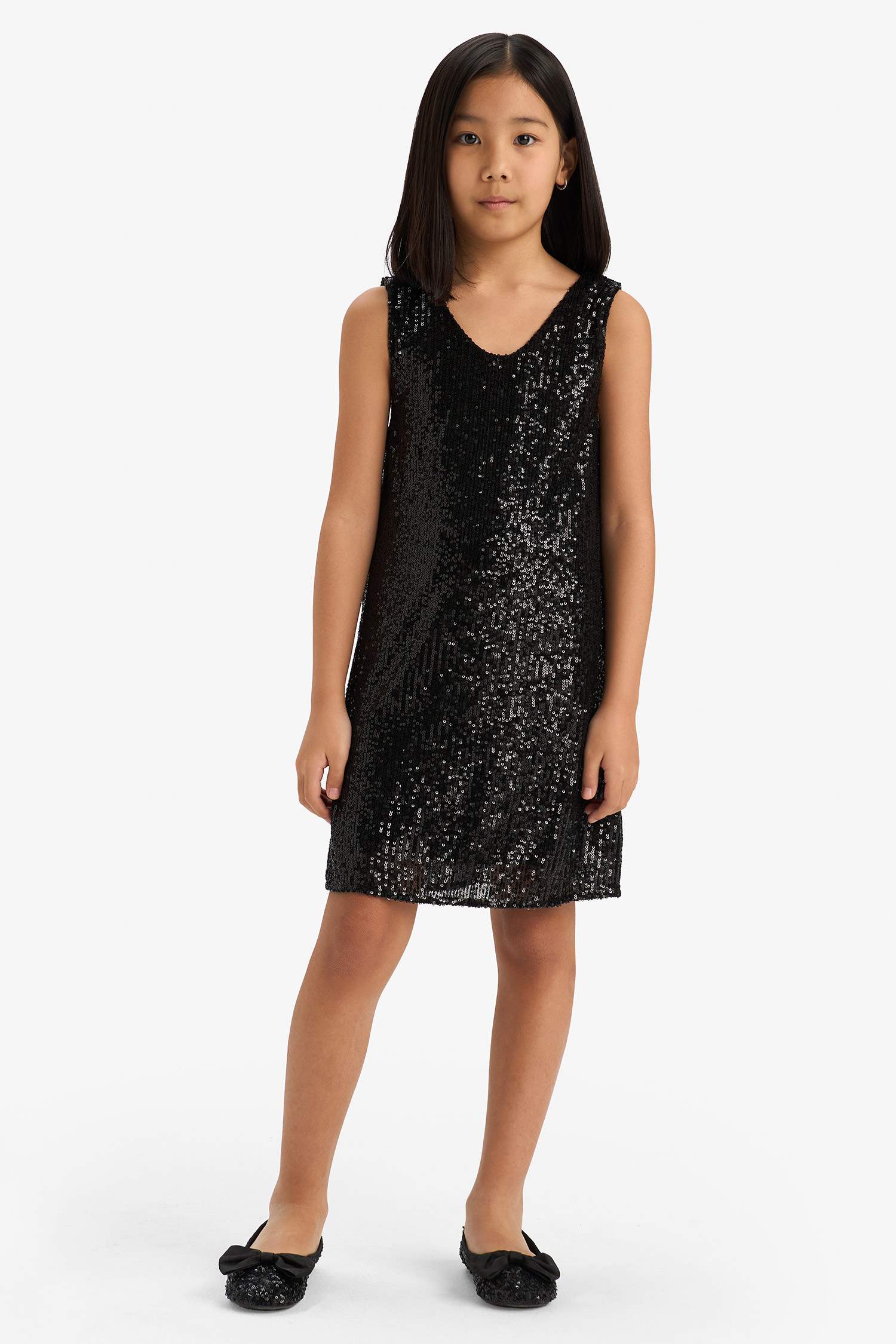 Sleeveless Woven Dress