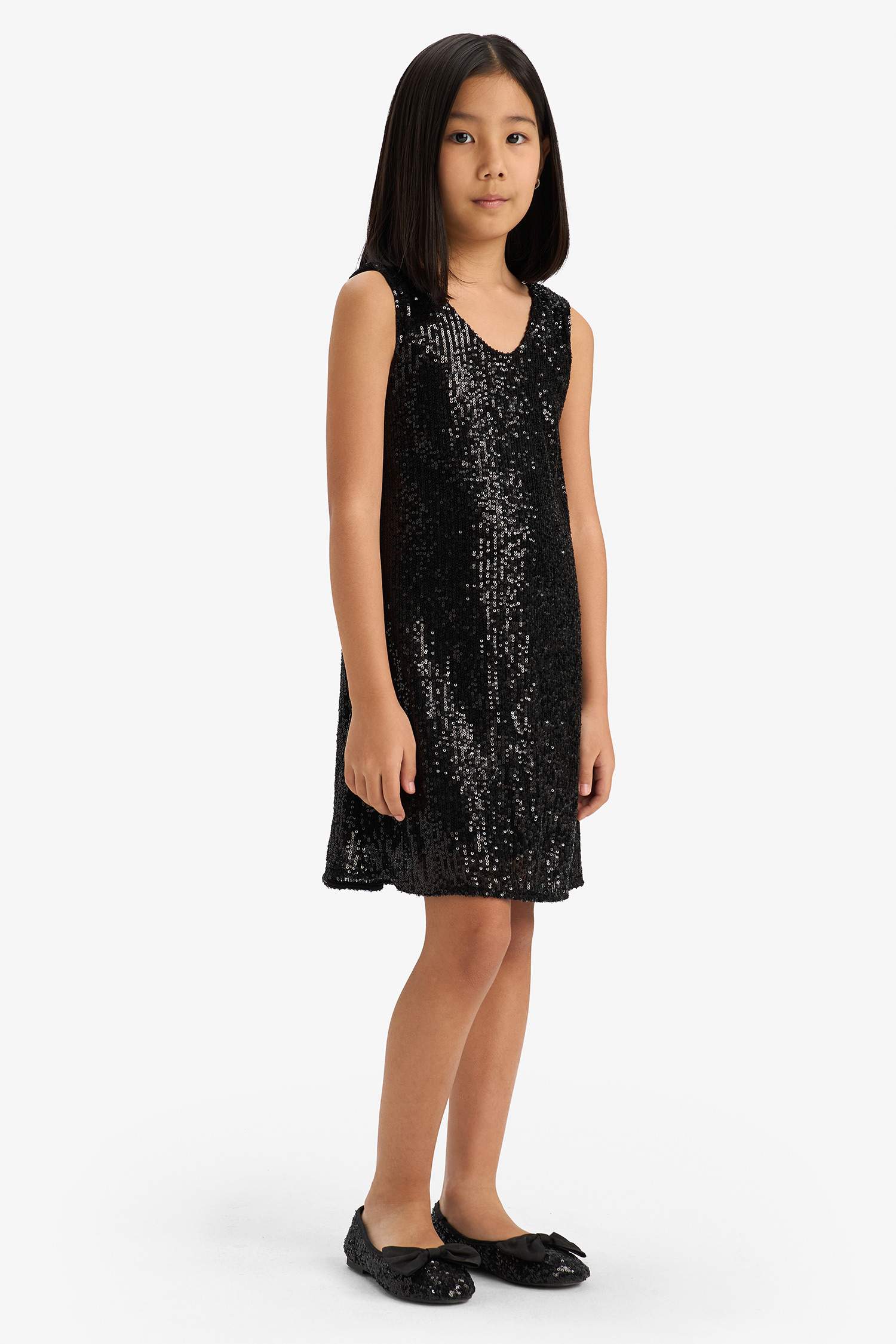 Sleeveless Woven Dress