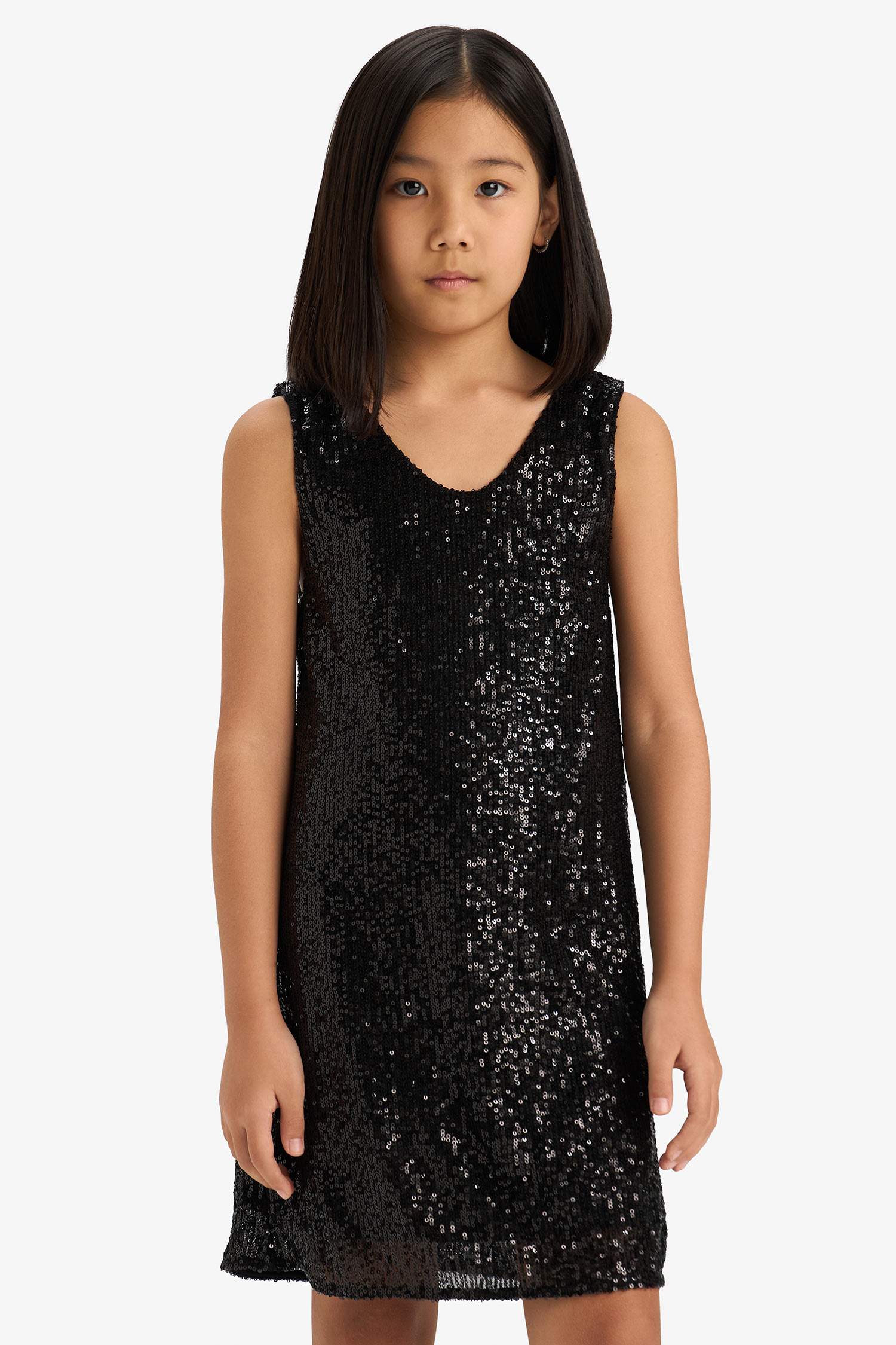 Sleeveless Woven Dress