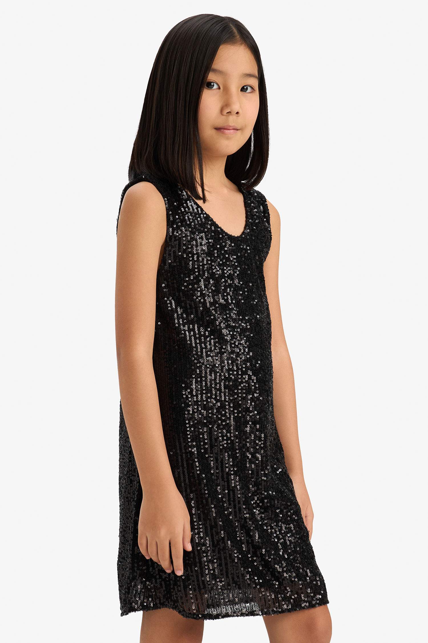 Sleeveless Woven Dress