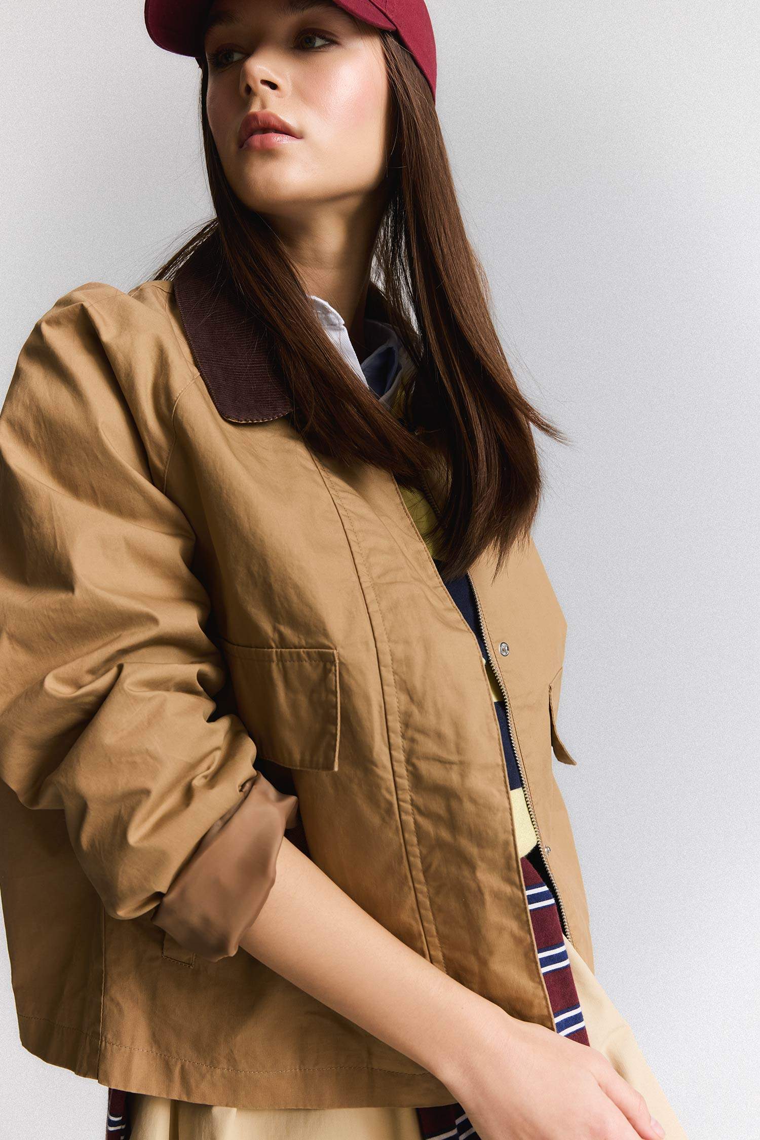 Waterproof Regular Fit Cotton Puffer Jacket