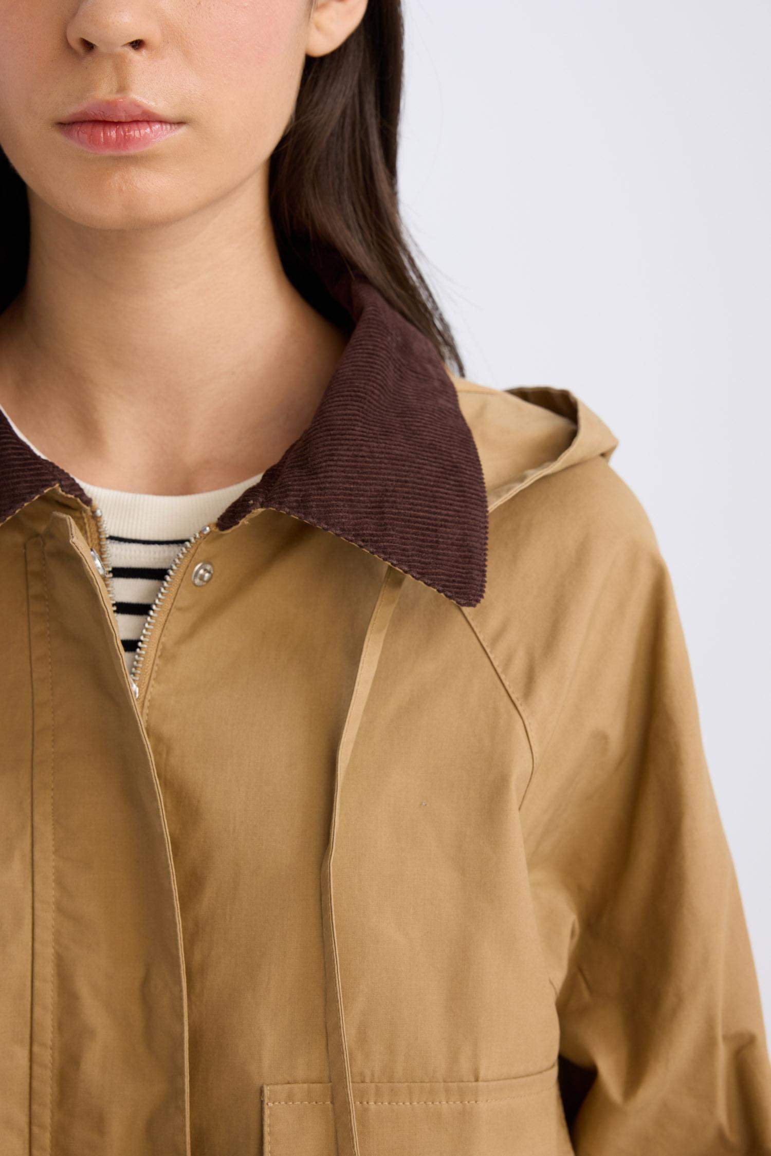 Waterproof Regular Fit Cotton Puffer Jacket