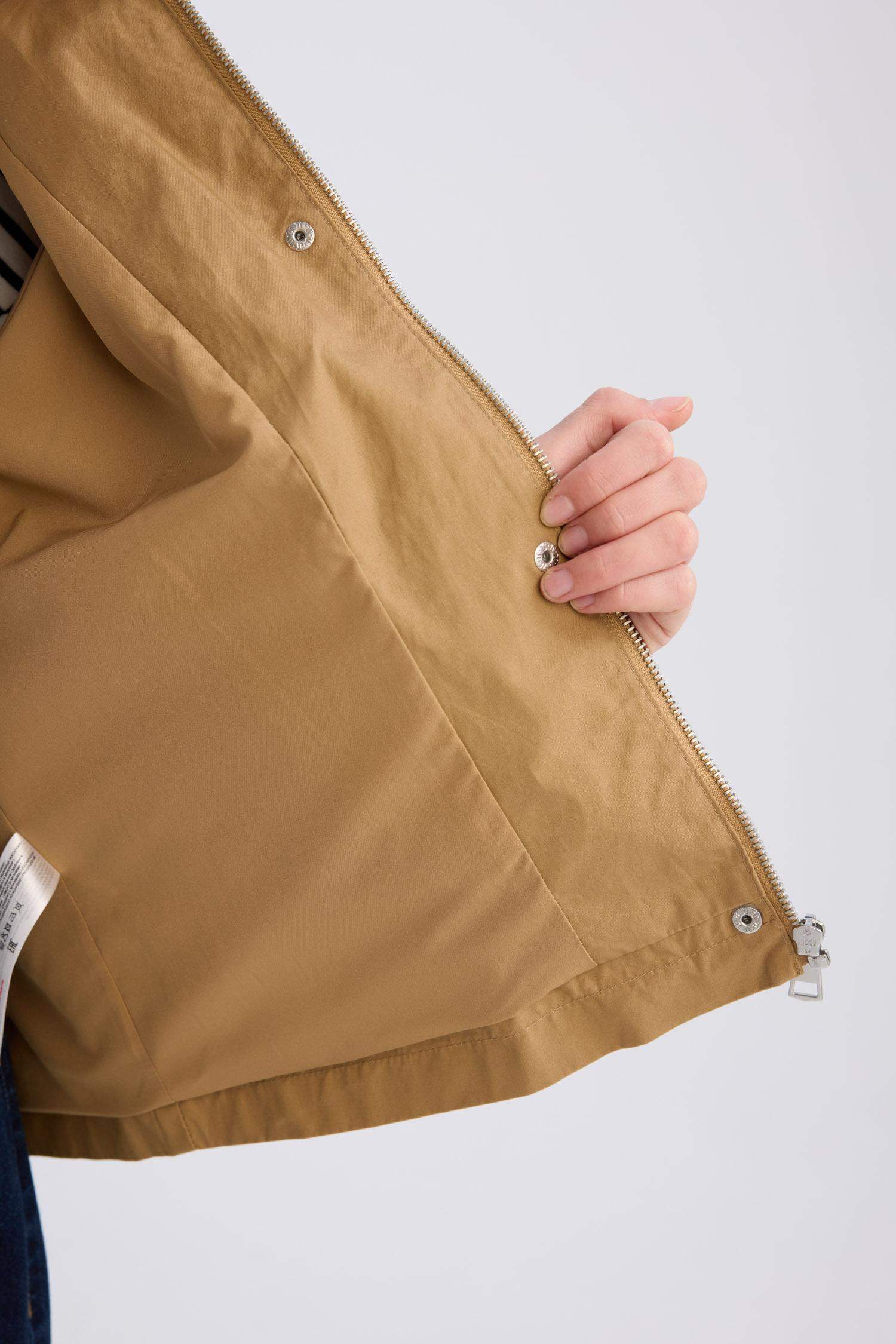 Waterproof Regular Fit Cotton Puffer Jacket